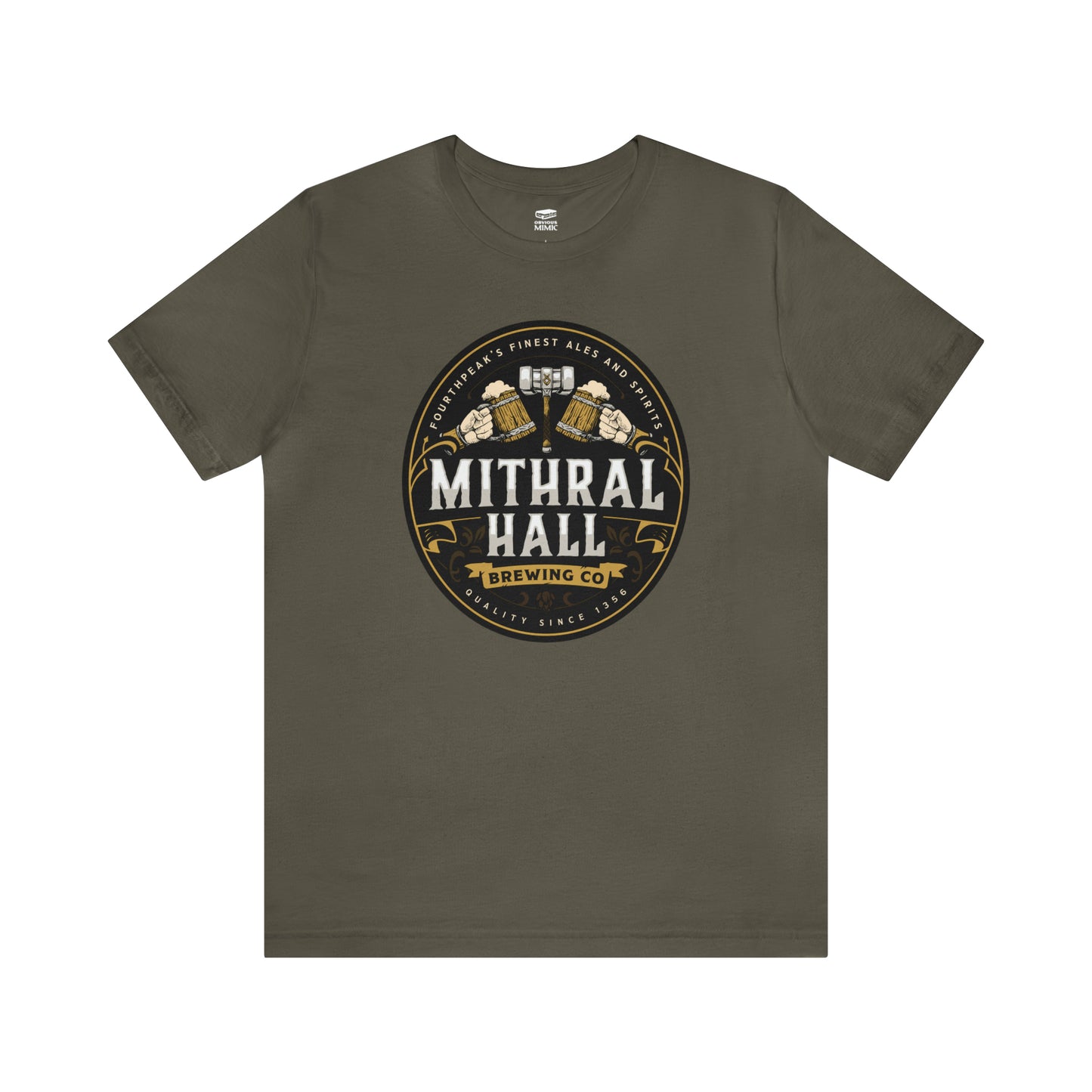Mithral Hall | Wish You Were Here Collection | Retail Fit Fantasy Geek Cotton T-shirt