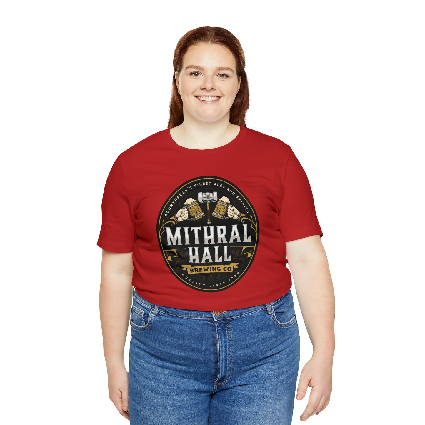 Mithral Hall | Wish You Were Here Collection | Retail Fit Fantasy Geek Cotton T-shirt