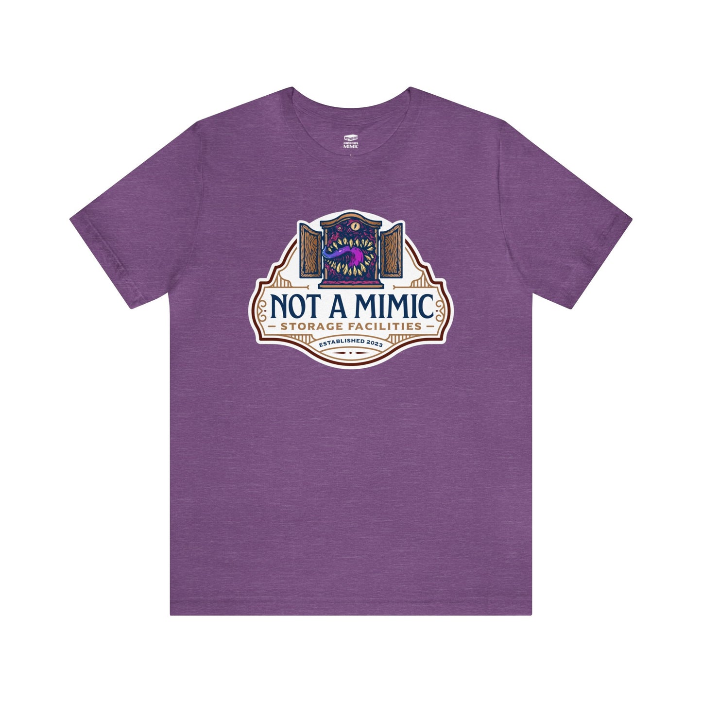 Not a Mimic Storage Facilities | Side Hustle Collection | Retail Fit Fantasy Geek Cotton T-shirt