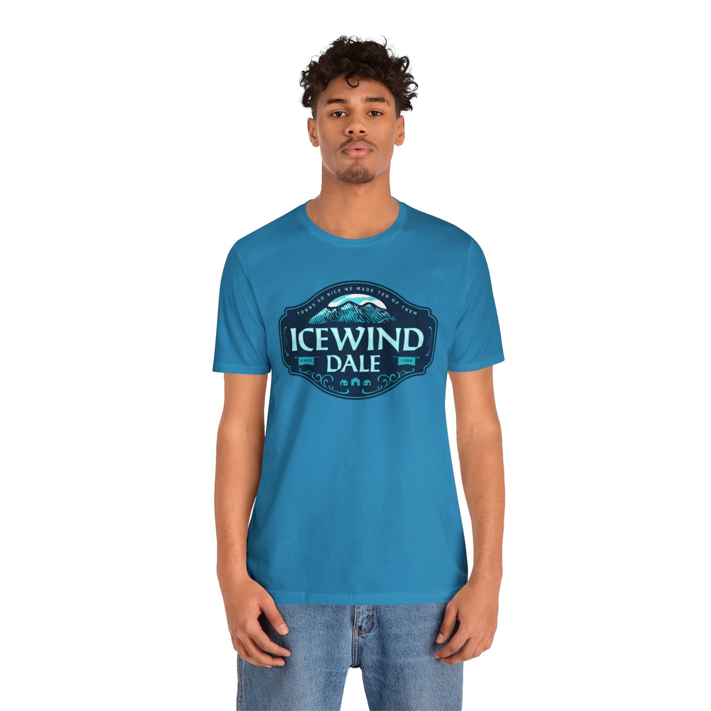 Icewind Dale | Wish You Were Here Collection | Retail Fit Fantasy Geek Cotton T-shirt