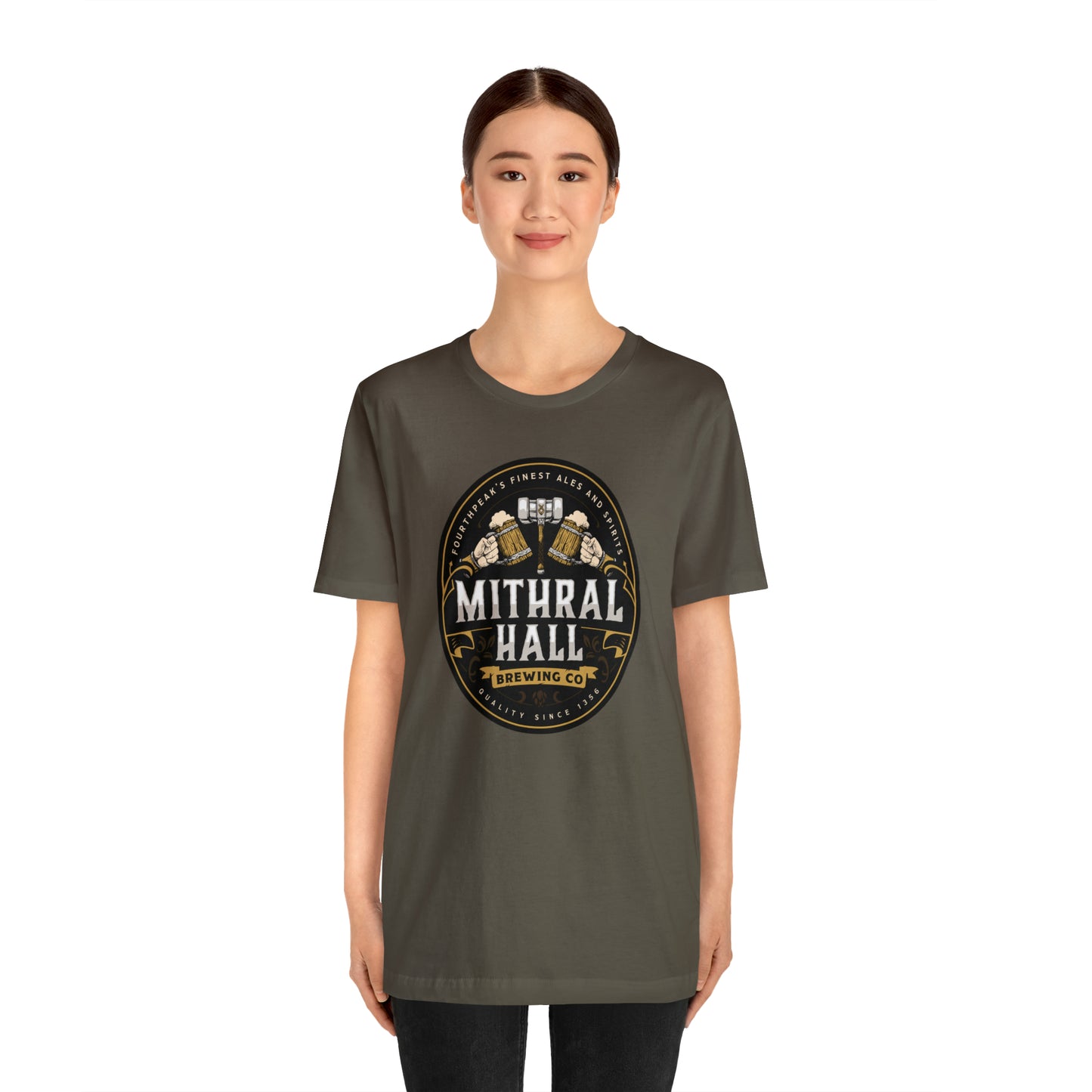Mithral Hall | Wish You Were Here Collection | Retail Fit Fantasy Geek Cotton T-shirt