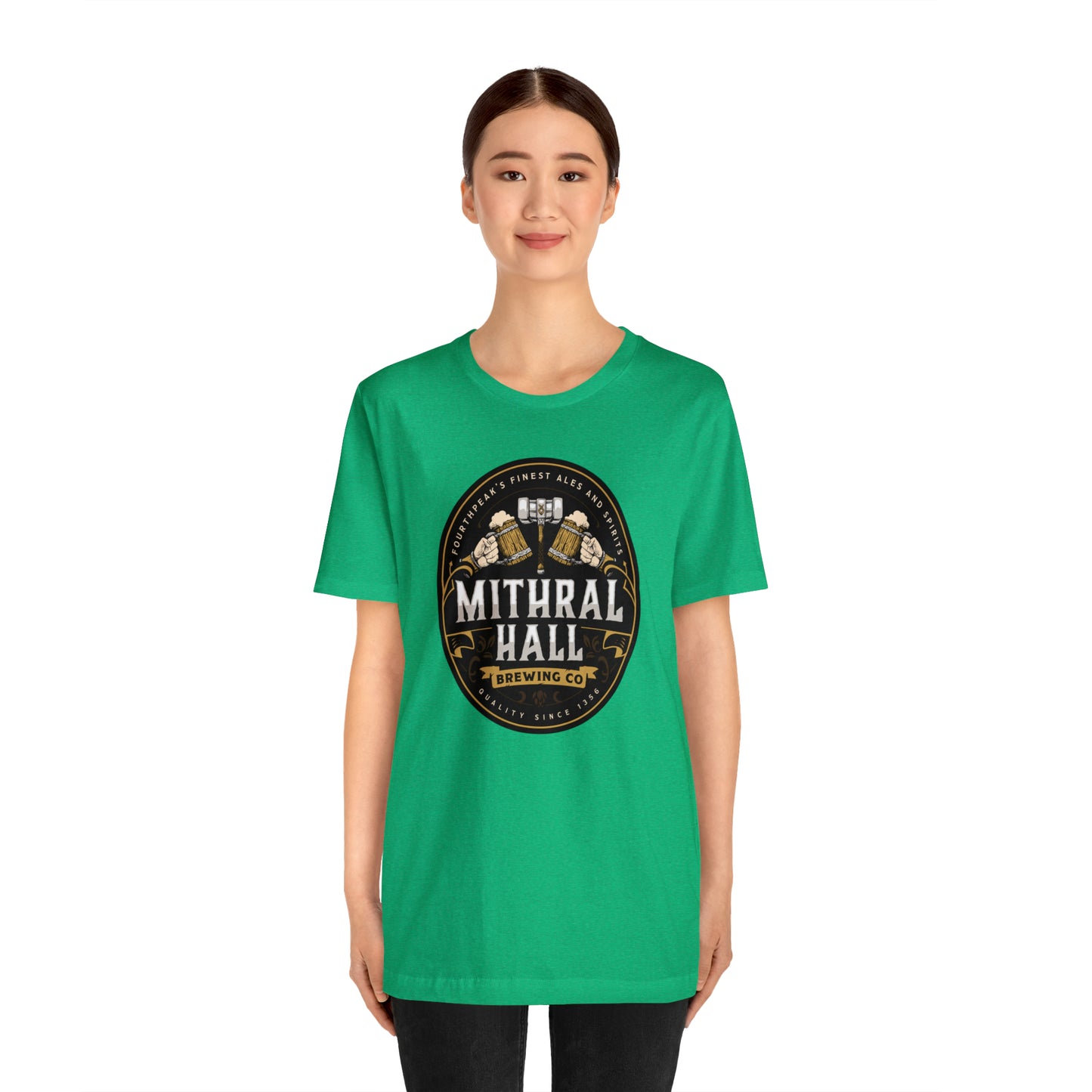 Mithral Hall | Wish You Were Here Collection | Retail Fit Fantasy Geek Cotton T-shirt