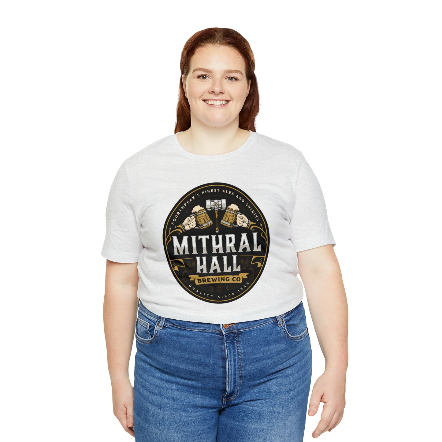 Mithral Hall | Wish You Were Here Collection | Retail Fit Fantasy Geek Cotton T-shirt