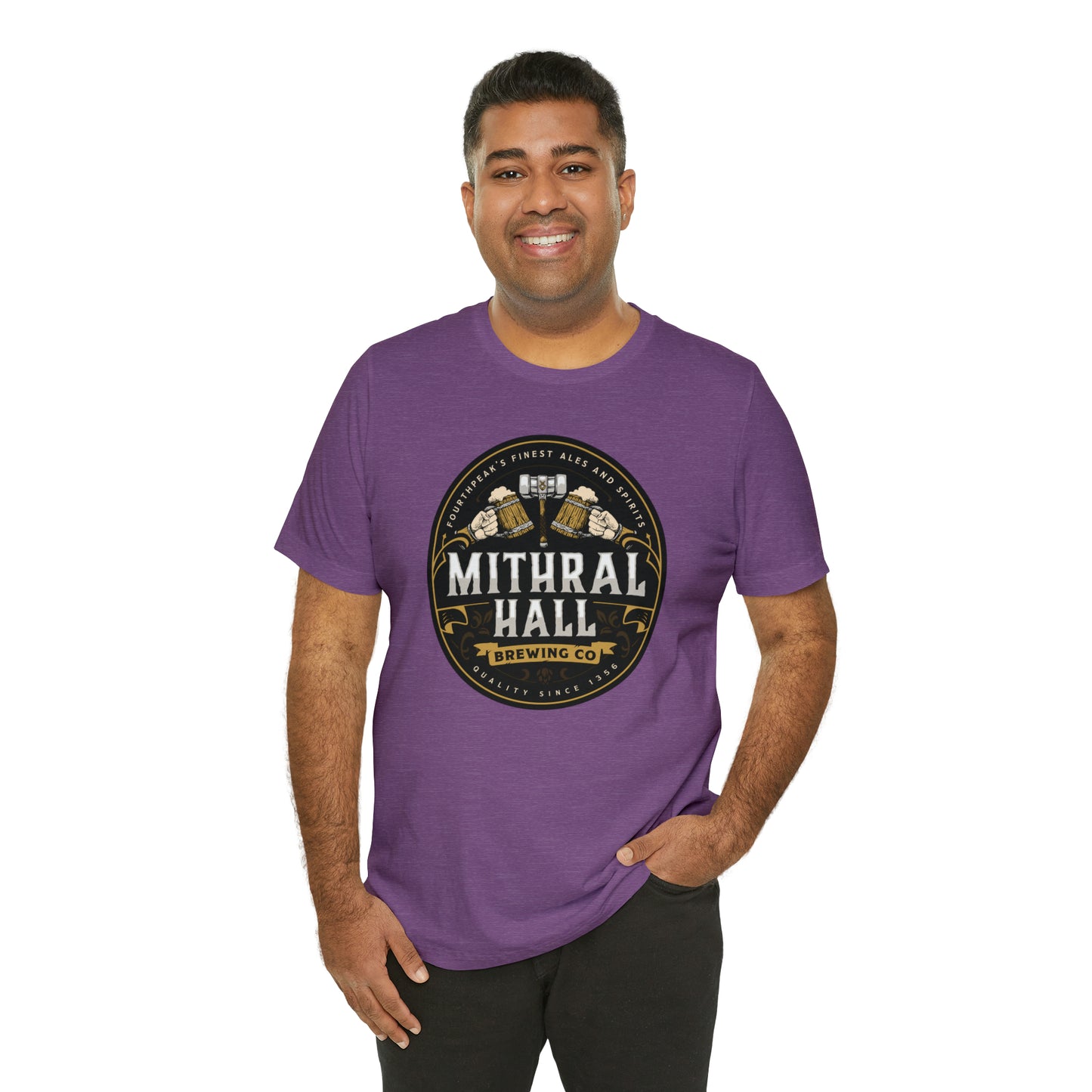 Mithral Hall | Wish You Were Here Collection | Retail Fit Fantasy Geek Cotton T-shirt