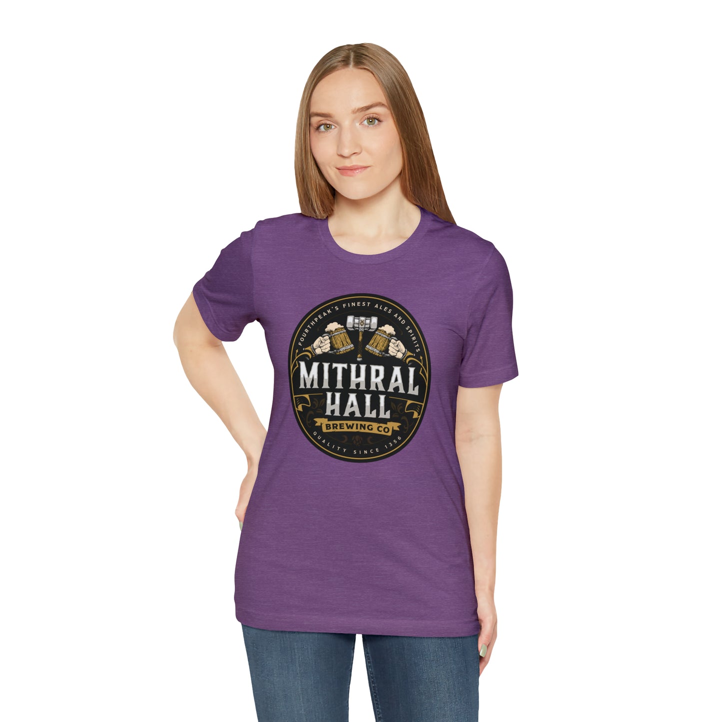 Mithral Hall | Wish You Were Here Collection | Retail Fit Fantasy Geek Cotton T-shirt