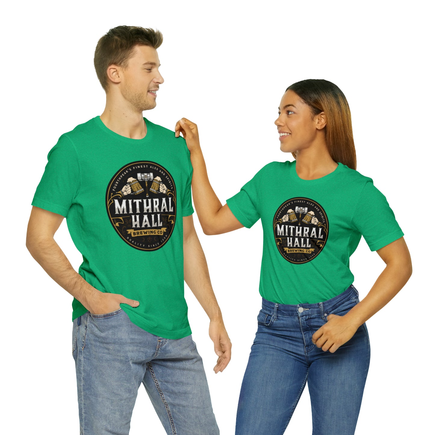 Mithral Hall | Wish You Were Here Collection | Retail Fit Fantasy Geek Cotton T-shirt