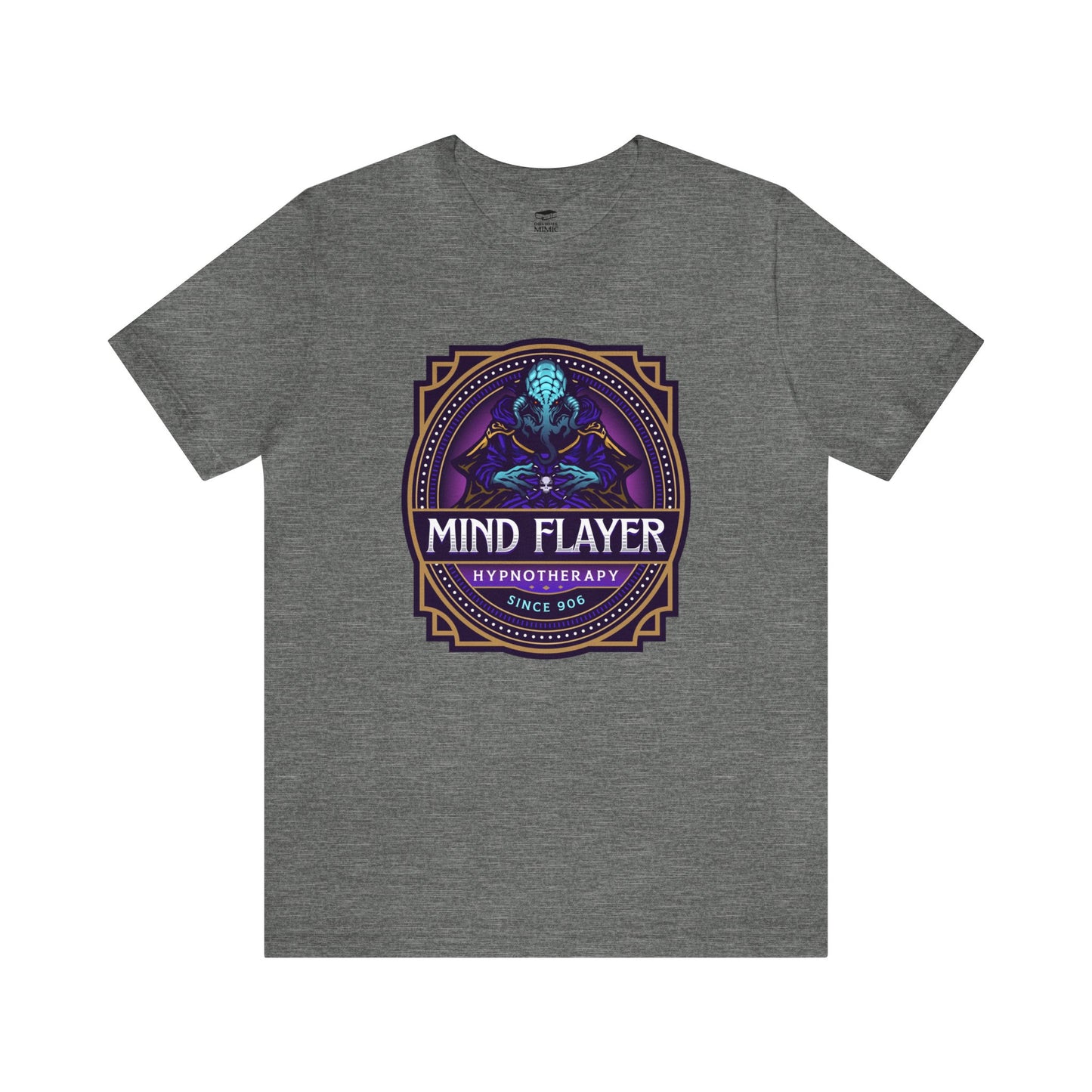 Mind Flayer Hypnotherapy | Side Hustle Collection | Retail Fit Fantasy Geek Cotton T-shirt
