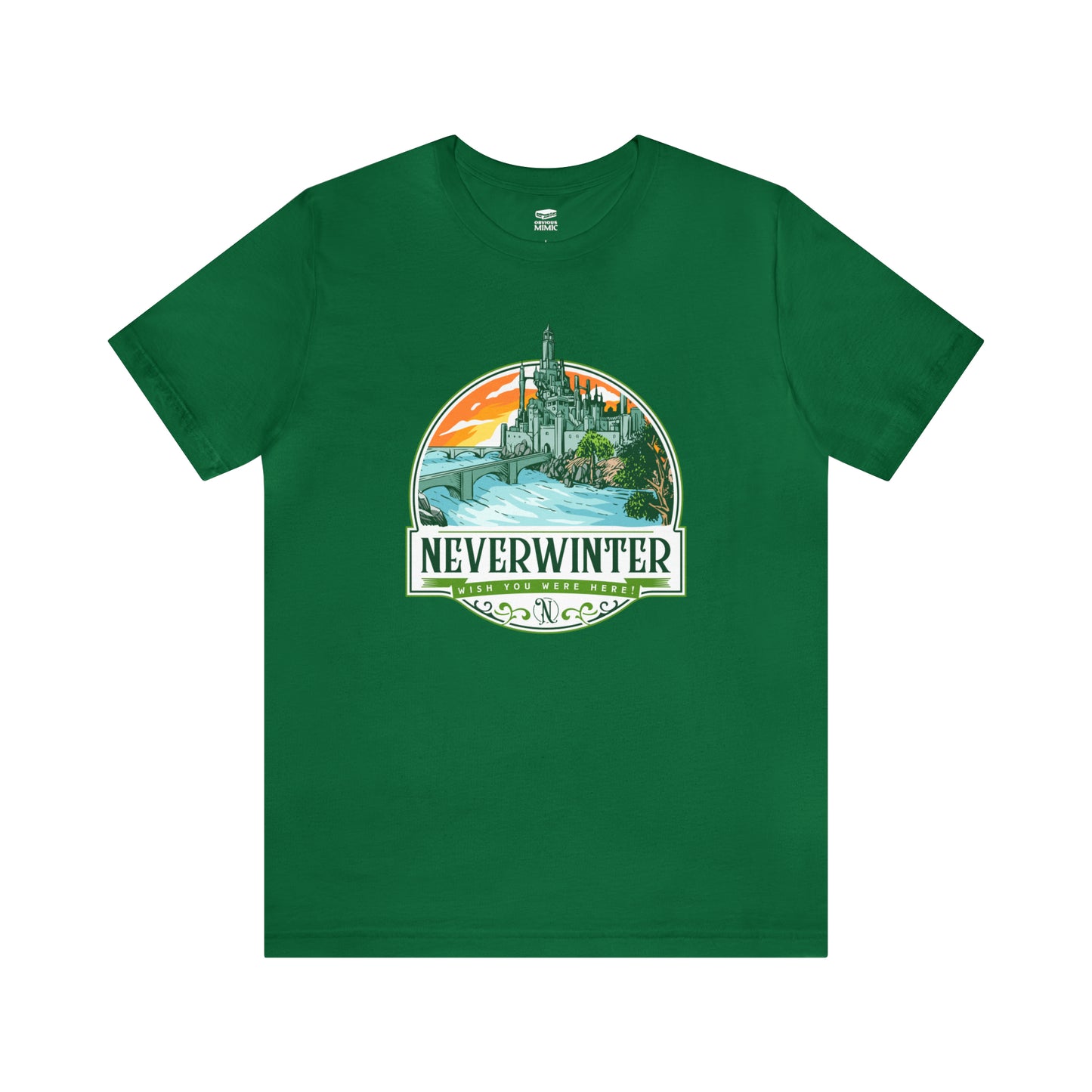 Neverwinter | Wish You Were Here Collection | Retail Fit Fantasy Geek Cotton T-shirt