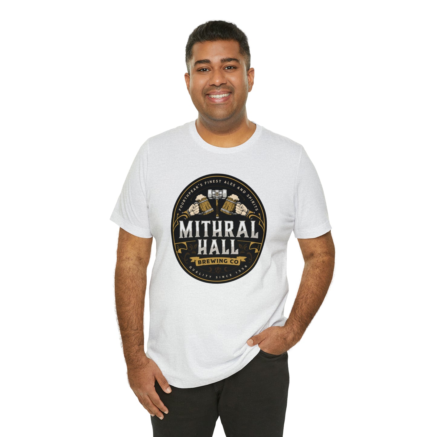 Mithral Hall | Wish You Were Here Collection | Retail Fit Fantasy Geek Cotton T-shirt