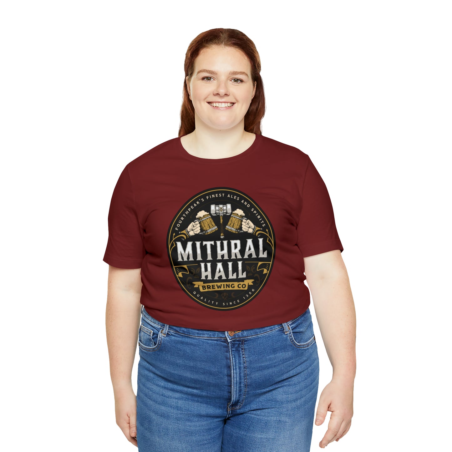 Mithral Hall | Wish You Were Here Collection | Retail Fit Fantasy Geek Cotton T-shirt