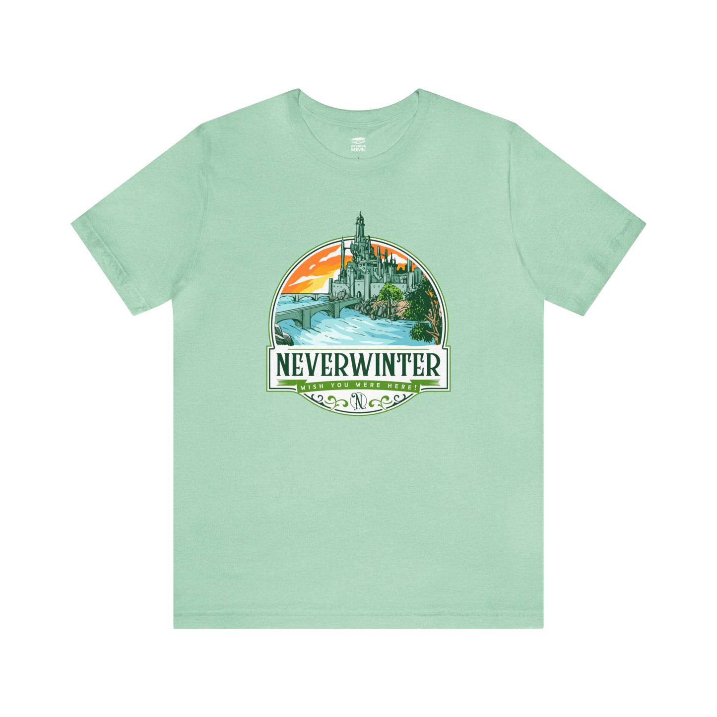 Neverwinter | Wish You Were Here Collection | Retail Fit Fantasy Geek Cotton T-shirt