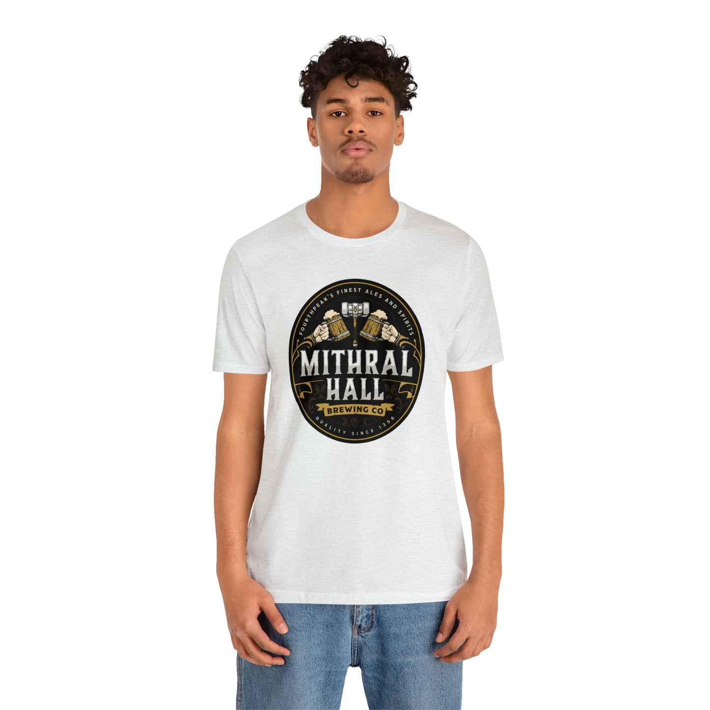 Mithral Hall | Wish You Were Here Collection | Retail Fit Fantasy Geek Cotton T-shirt