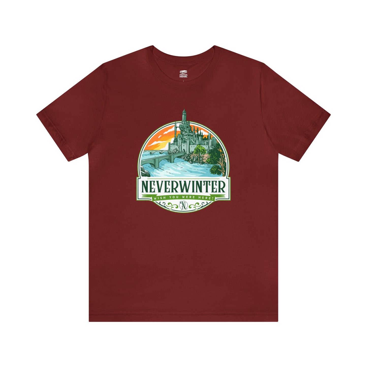 Neverwinter | Wish You Were Here Collection | Retail Fit Fantasy Geek Cotton T-shirt