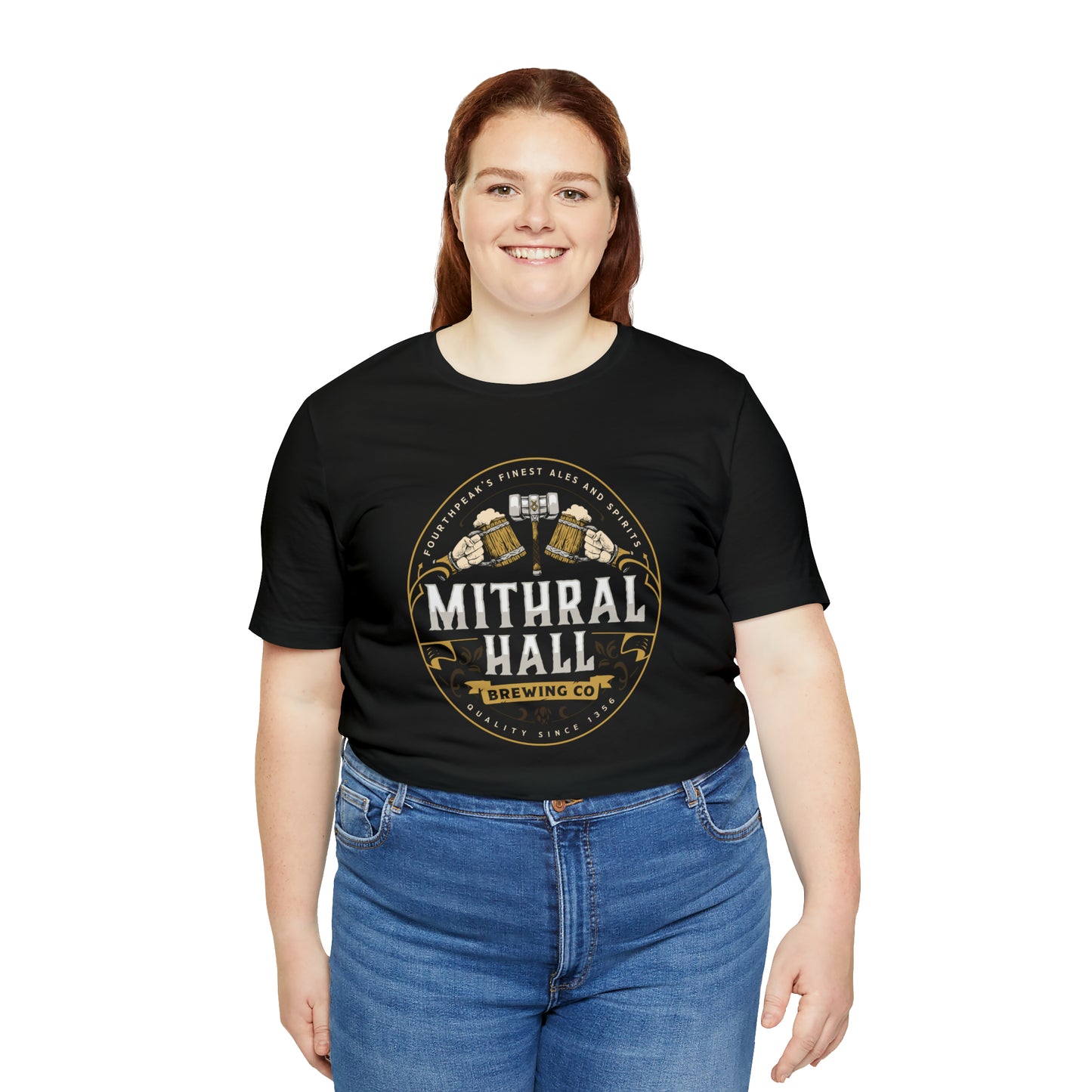 Mithral Hall | Wish You Were Here Collection | Retail Fit Fantasy Geek Cotton T-shirt