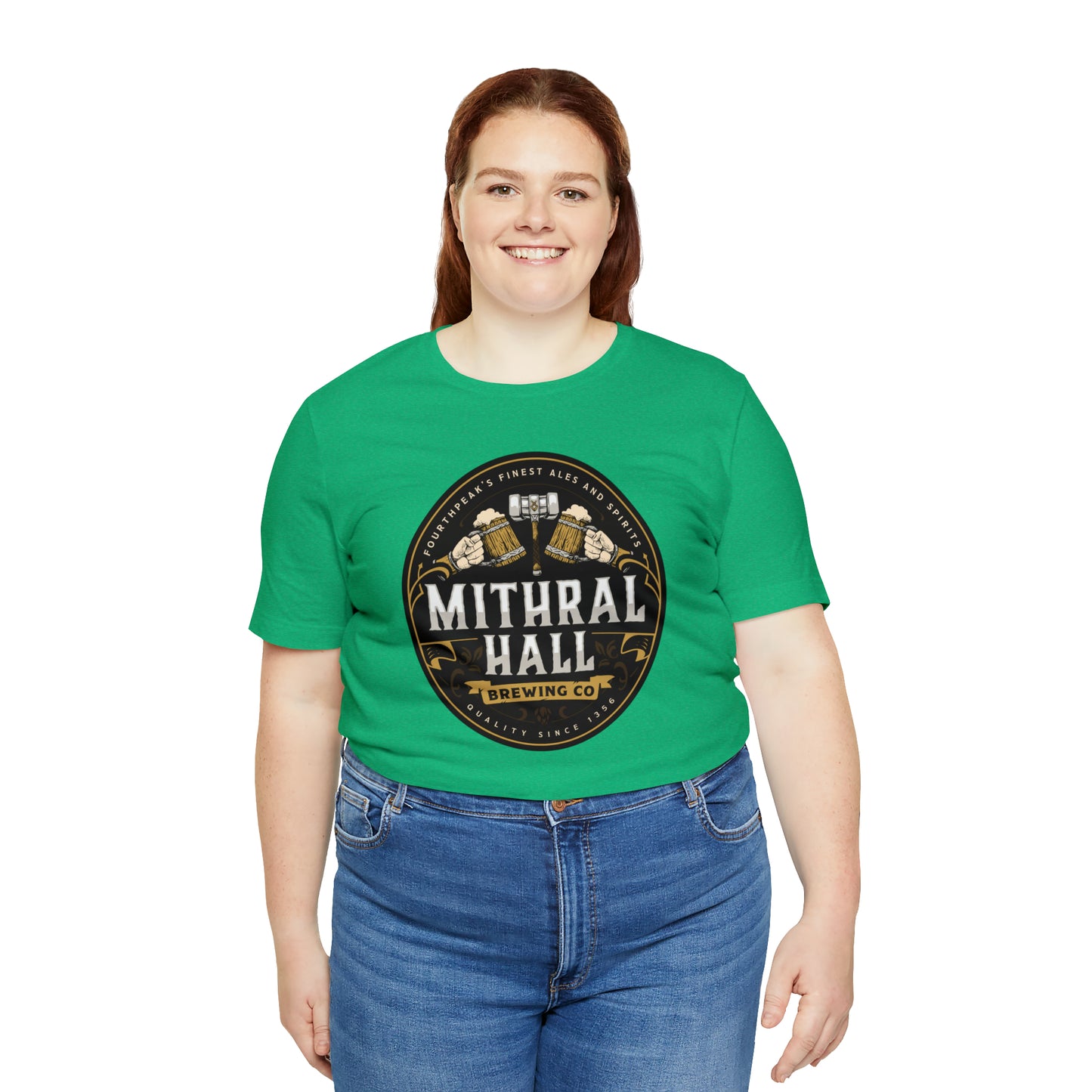 Mithral Hall | Wish You Were Here Collection | Retail Fit Fantasy Geek Cotton T-shirt