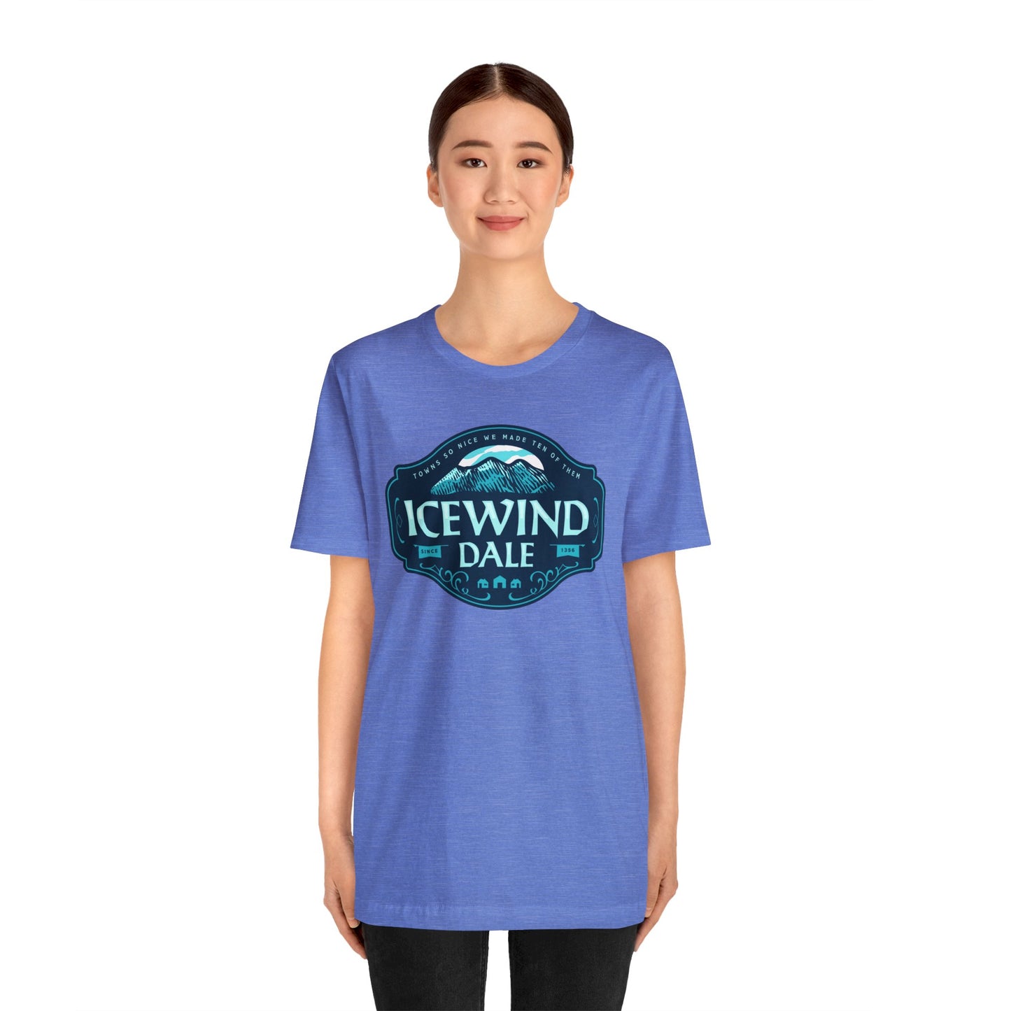 Icewind Dale | Wish You Were Here Collection | Retail Fit Fantasy Geek Cotton T-shirt