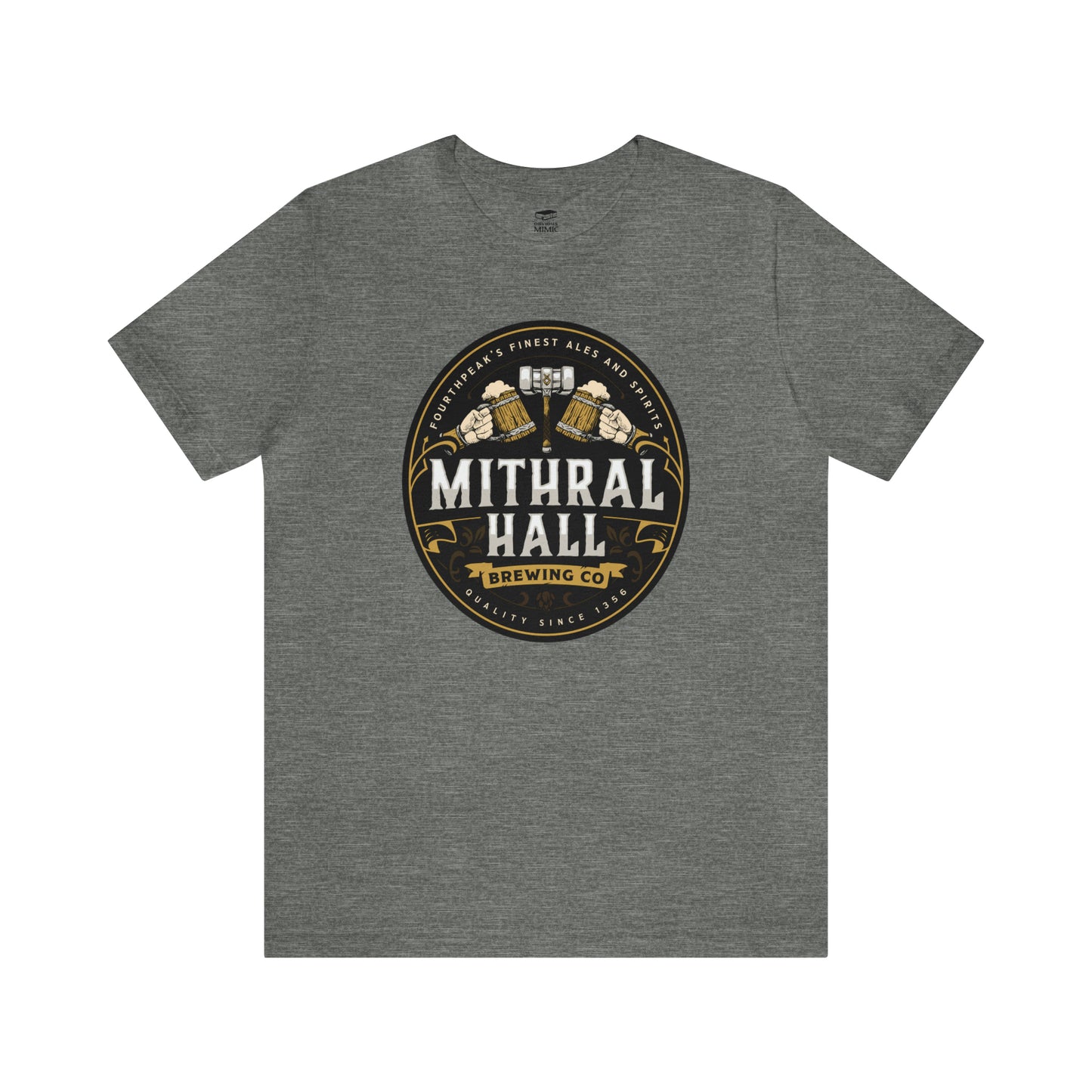 Mithral Hall | Wish You Were Here Collection | Retail Fit Fantasy Geek Cotton T-shirt