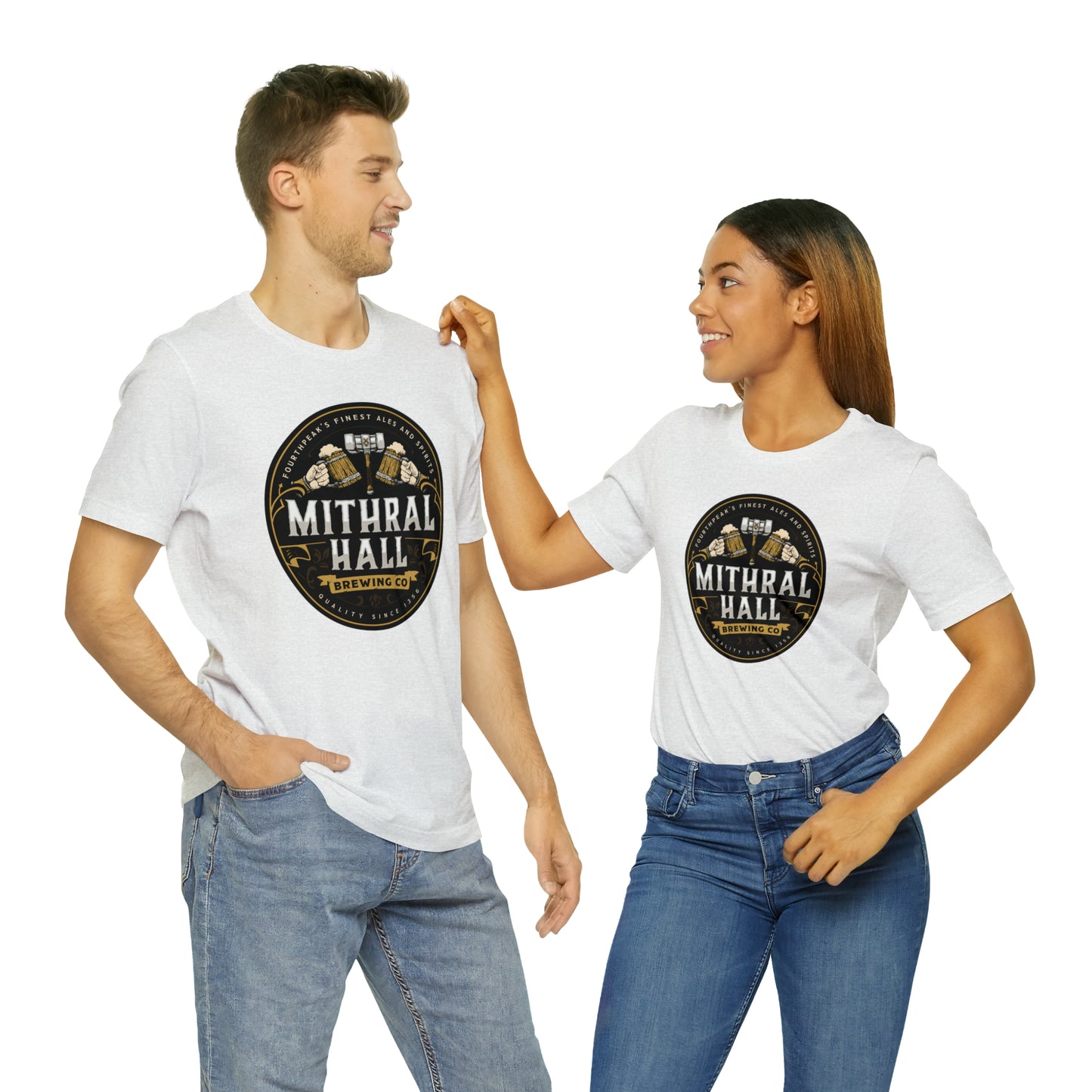 Mithral Hall | Wish You Were Here Collection | Retail Fit Fantasy Geek Cotton T-shirt