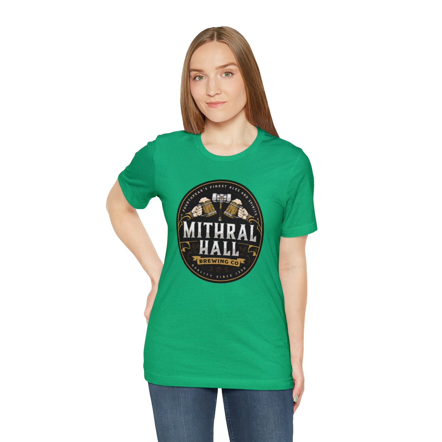 Mithral Hall | Wish You Were Here Collection | Retail Fit Fantasy Geek Cotton T-shirt