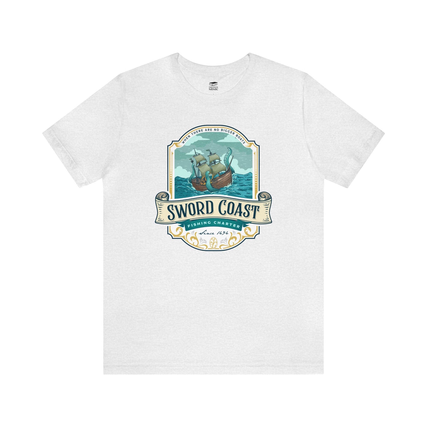 Sword Coast | Wish You Were Here Collection | Retail Fit Fantasy Geek Cotton T-shirt