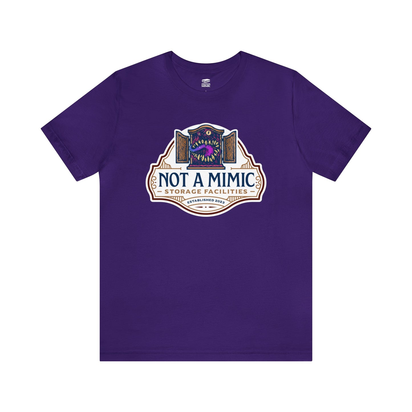 Not a Mimic Storage Facilities | Side Hustle Collection | Retail Fit Fantasy Geek Cotton T-shirt