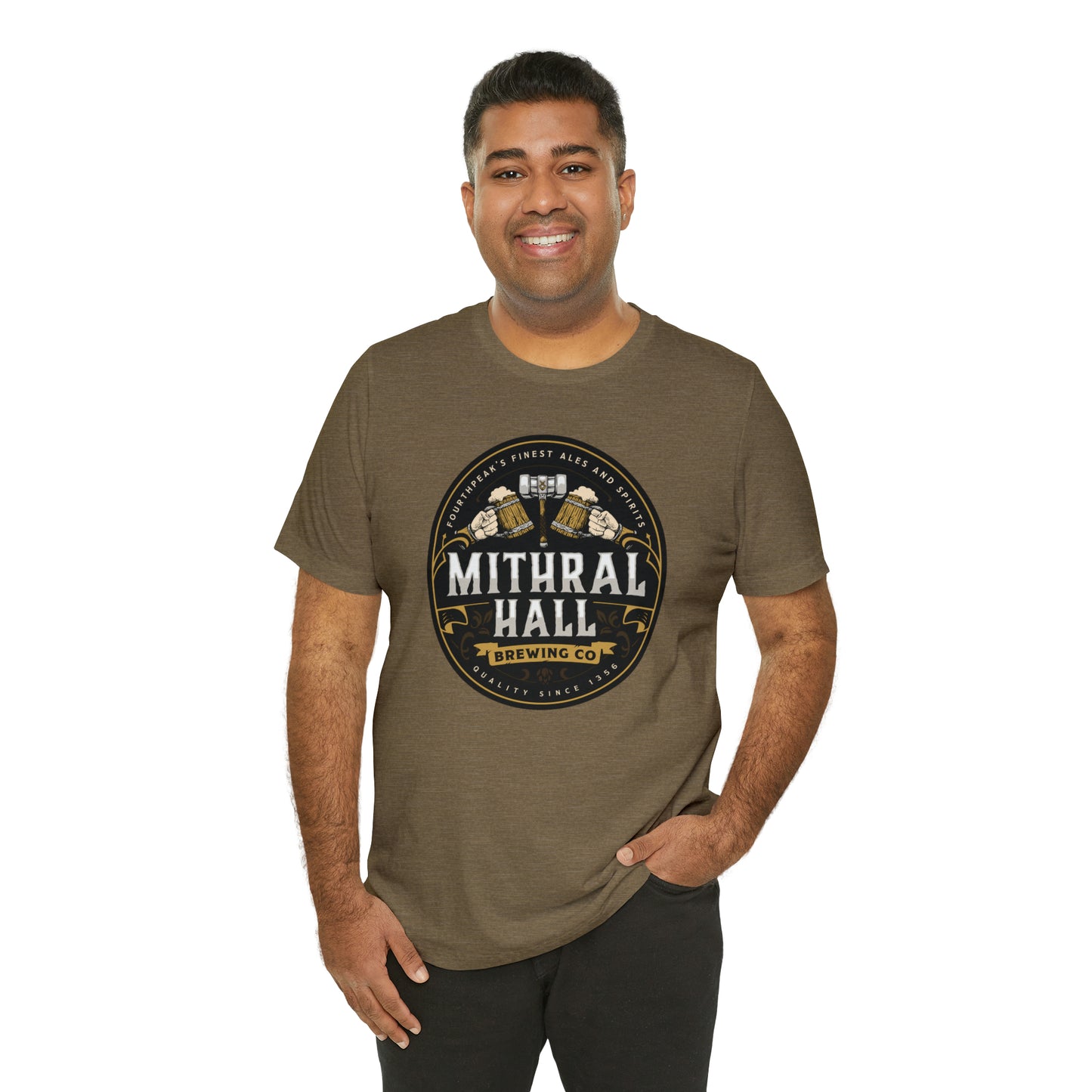Mithral Hall | Wish You Were Here Collection | Retail Fit Fantasy Geek Cotton T-shirt