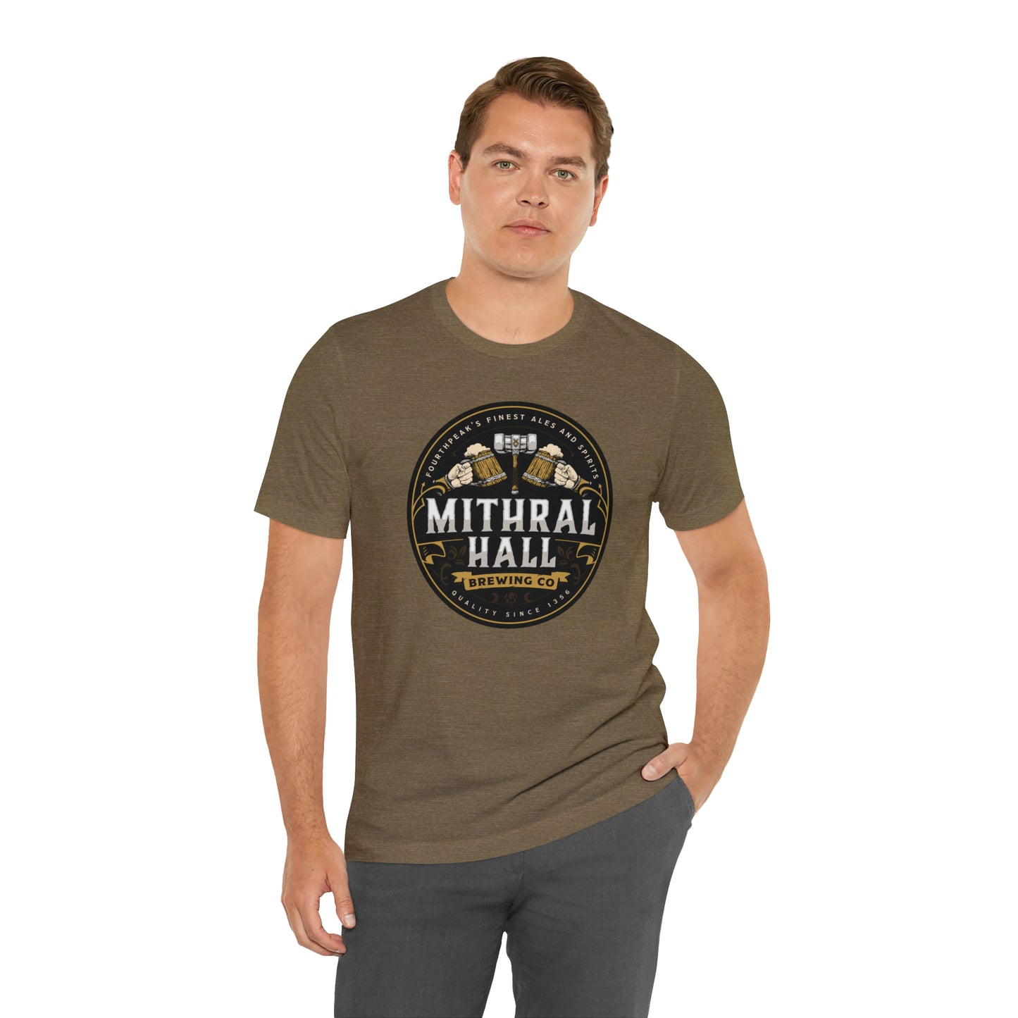 Mithral Hall | Wish You Were Here Collection | Retail Fit Fantasy Geek Cotton T-shirt