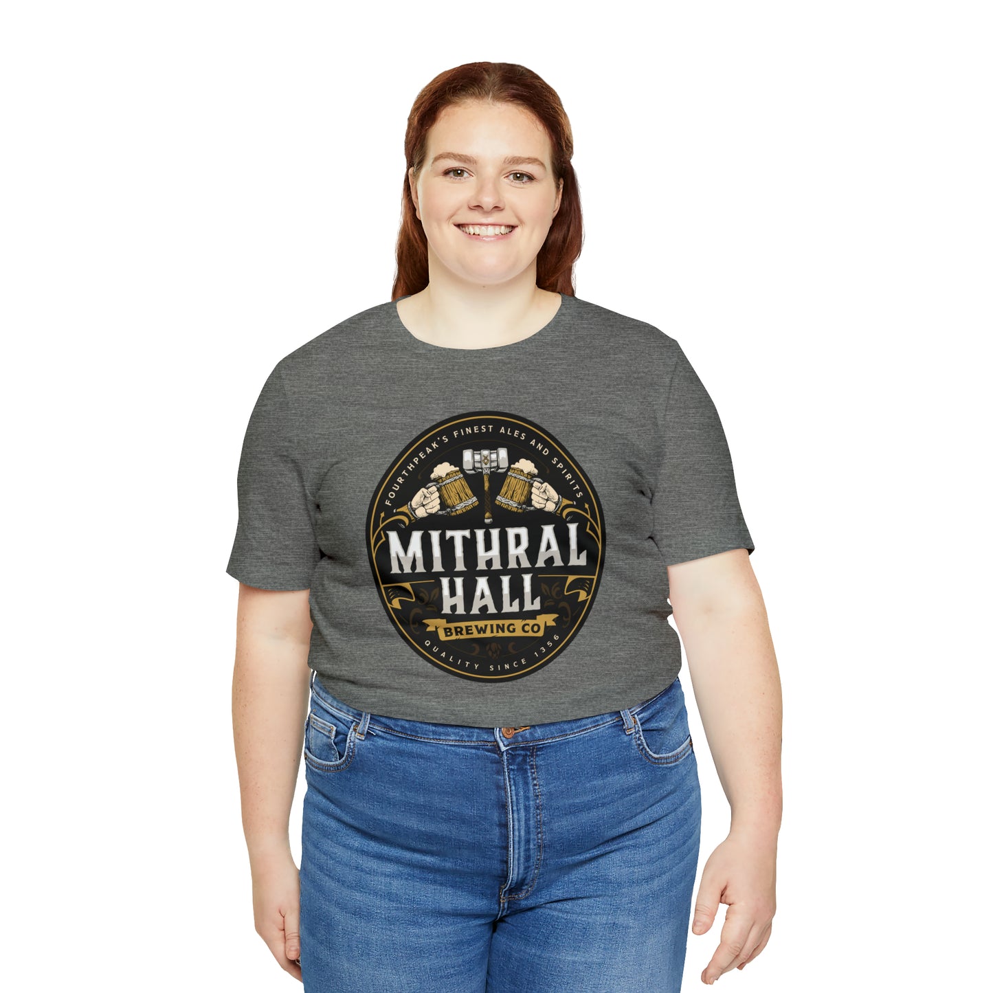 Mithral Hall | Wish You Were Here Collection | Retail Fit Fantasy Geek Cotton T-shirt