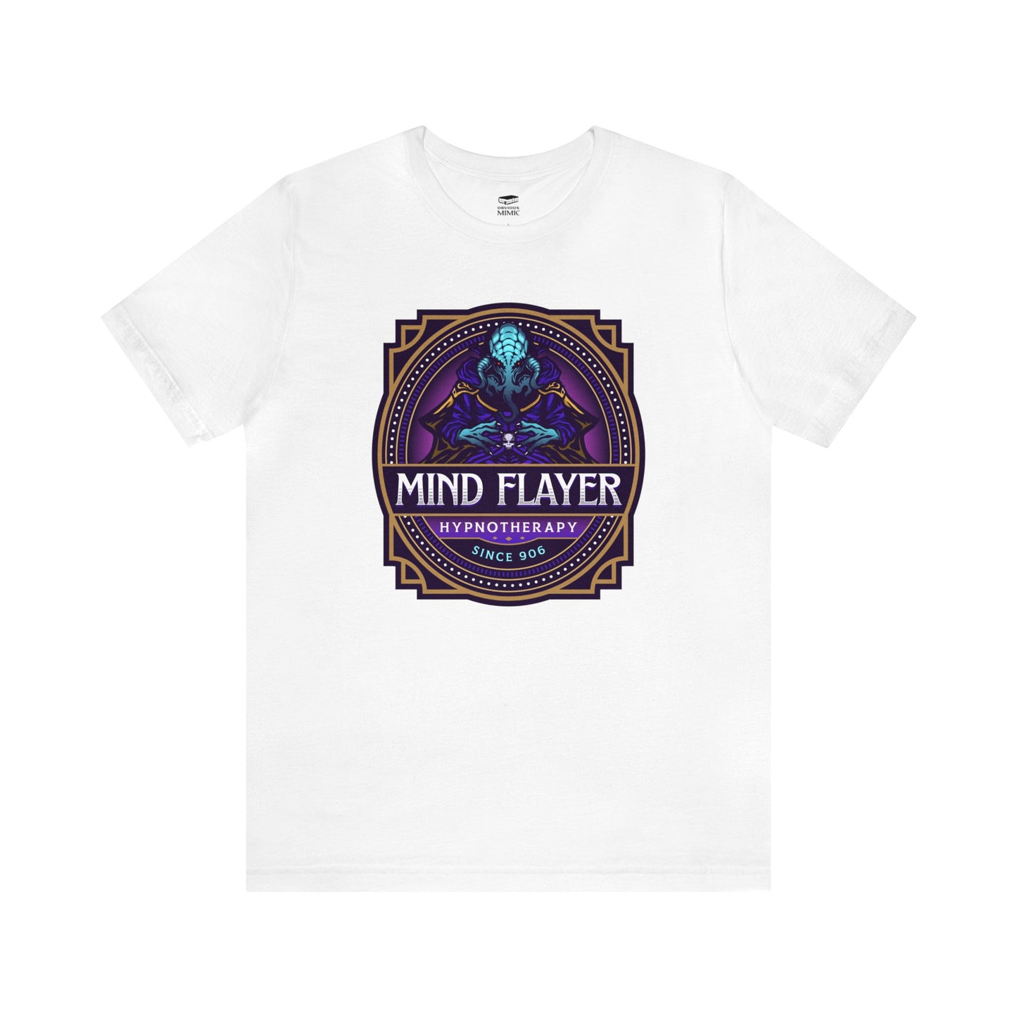 Mind Flayer Hypnotherapy | Side Hustle Collection | Retail Fit Fantasy Geek Cotton T-shirt