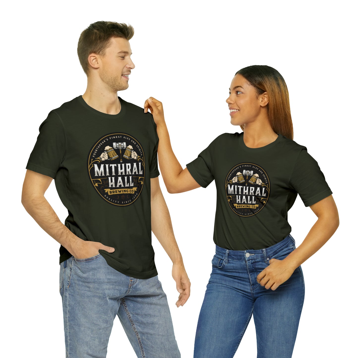 Mithral Hall | Wish You Were Here Collection | Retail Fit Fantasy Geek Cotton T-shirt