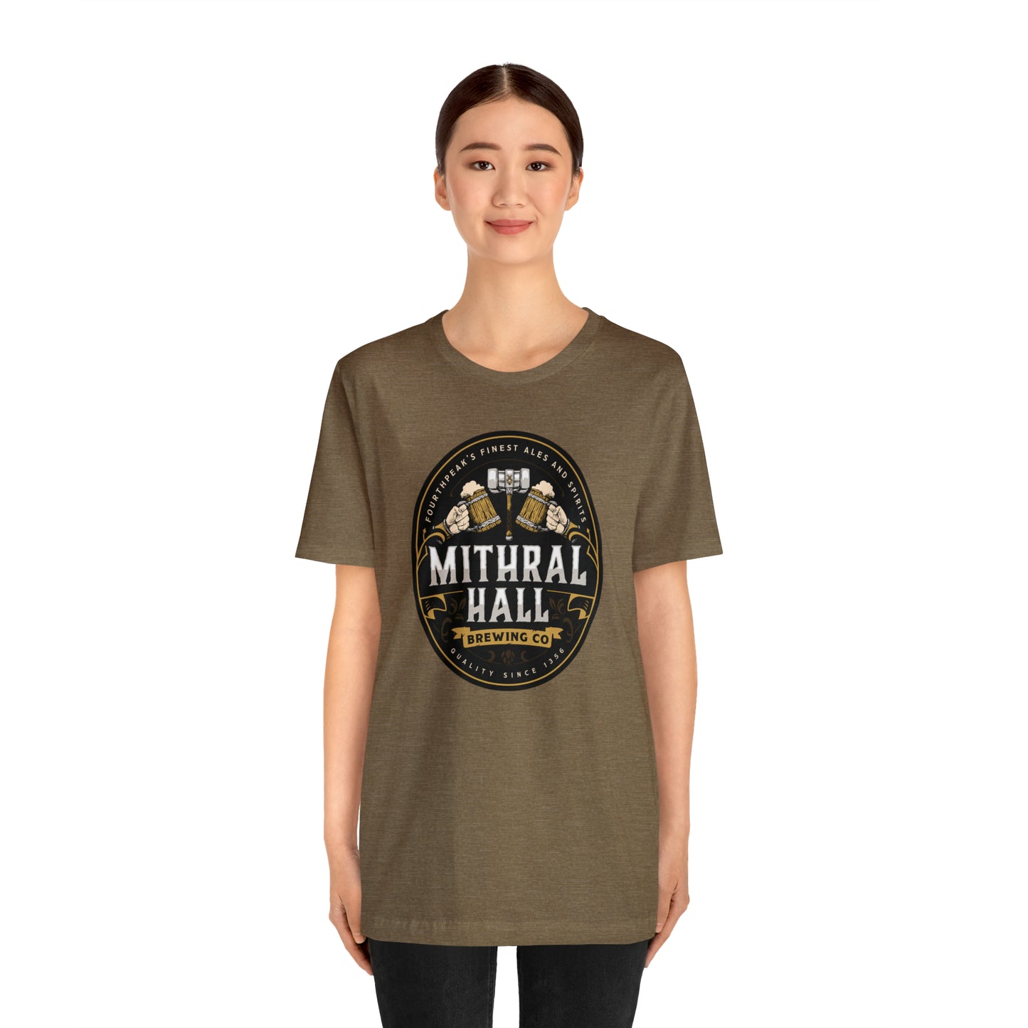 Mithral Hall | Wish You Were Here Collection | Retail Fit Fantasy Geek Cotton T-shirt