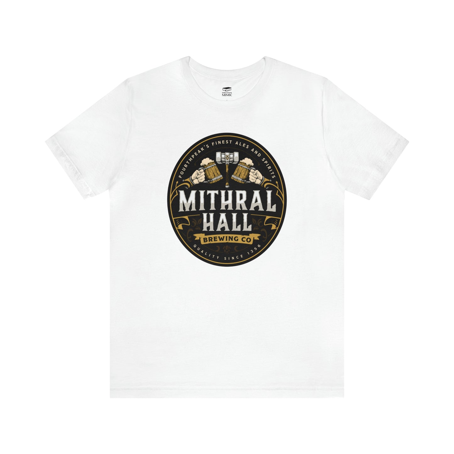 Mithral Hall | Wish You Were Here Collection | Retail Fit Fantasy Geek Cotton T-shirt