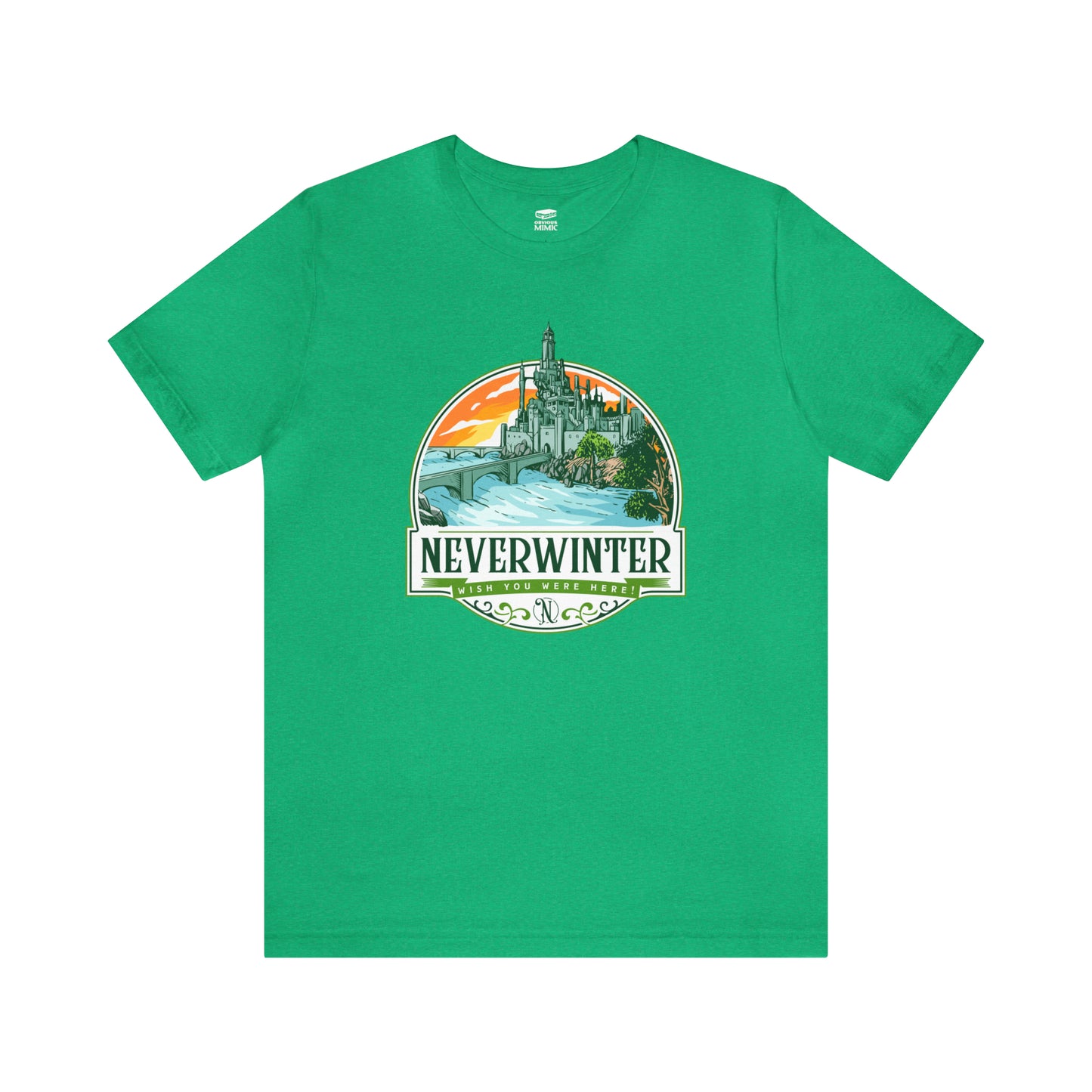 Neverwinter | Wish You Were Here Collection | Retail Fit Fantasy Geek Cotton T-shirt