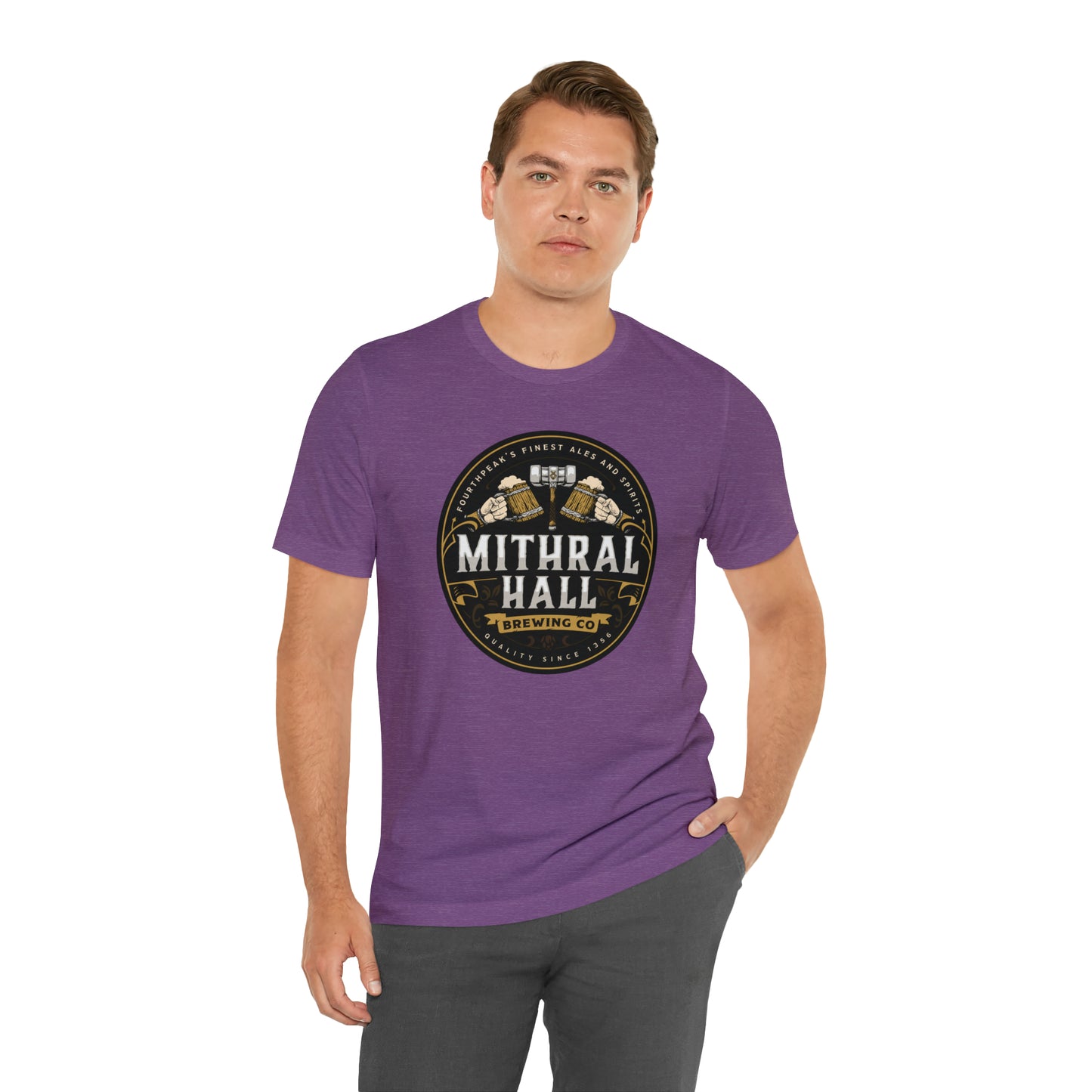 Mithral Hall | Wish You Were Here Collection | Retail Fit Fantasy Geek Cotton T-shirt