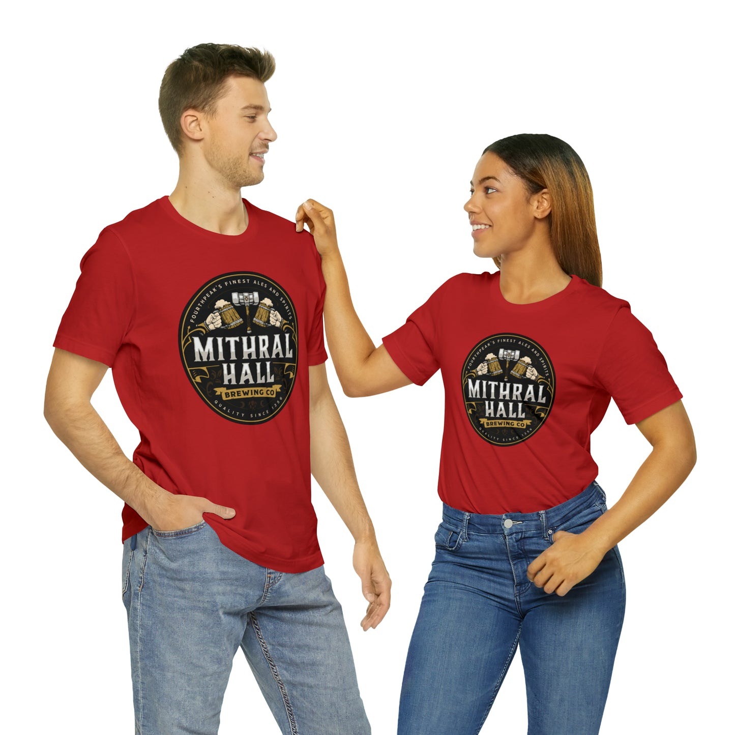 Mithral Hall | Wish You Were Here Collection | Retail Fit Fantasy Geek Cotton T-shirt