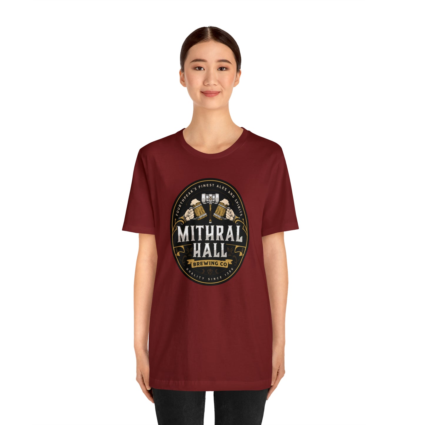 Mithral Hall | Wish You Were Here Collection | Retail Fit Fantasy Geek Cotton T-shirt