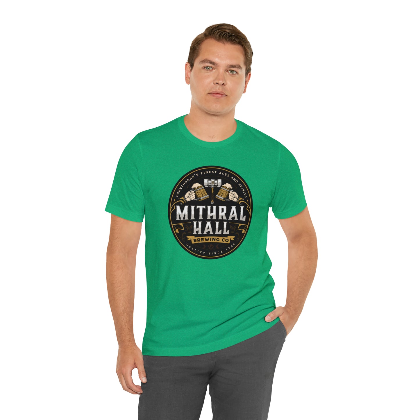 Mithral Hall | Wish You Were Here Collection | Retail Fit Fantasy Geek Cotton T-shirt