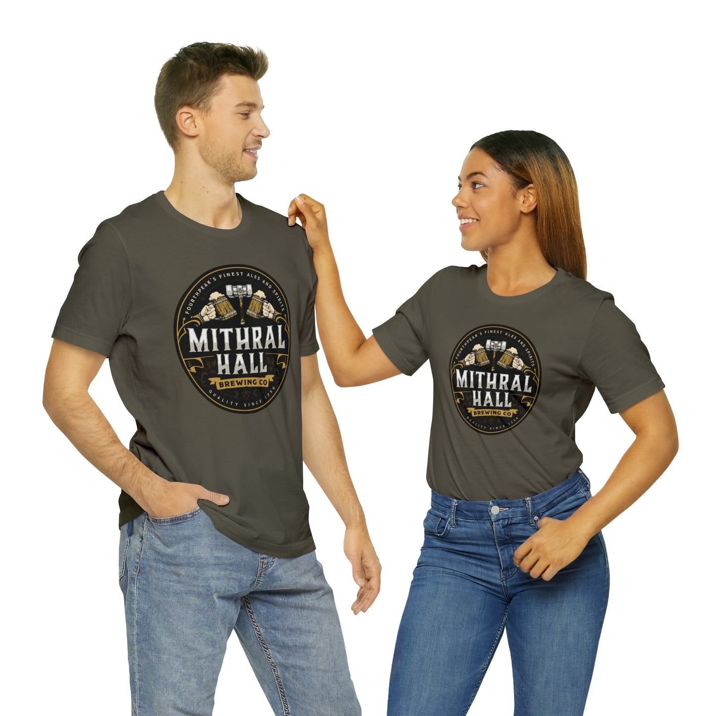 Mithral Hall | Wish You Were Here Collection | Retail Fit Fantasy Geek Cotton T-shirt