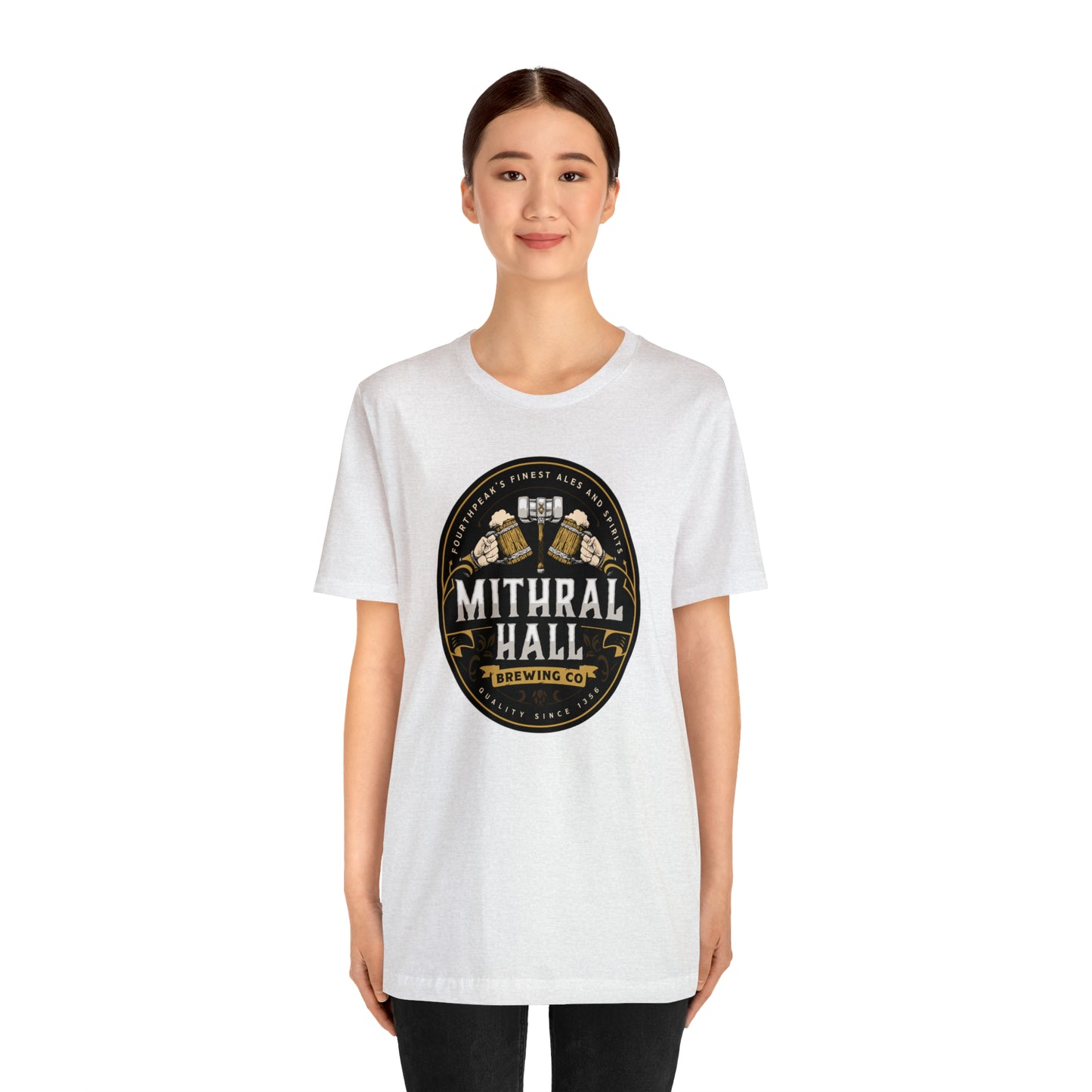 Mithral Hall | Wish You Were Here Collection | Retail Fit Fantasy Geek Cotton T-shirt