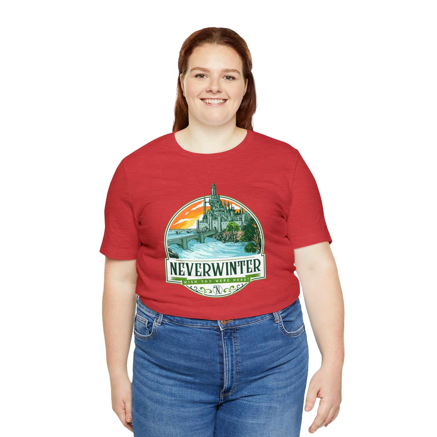 Neverwinter | Wish You Were Here Collection | Retail Fit Fantasy Geek Cotton T-shirt