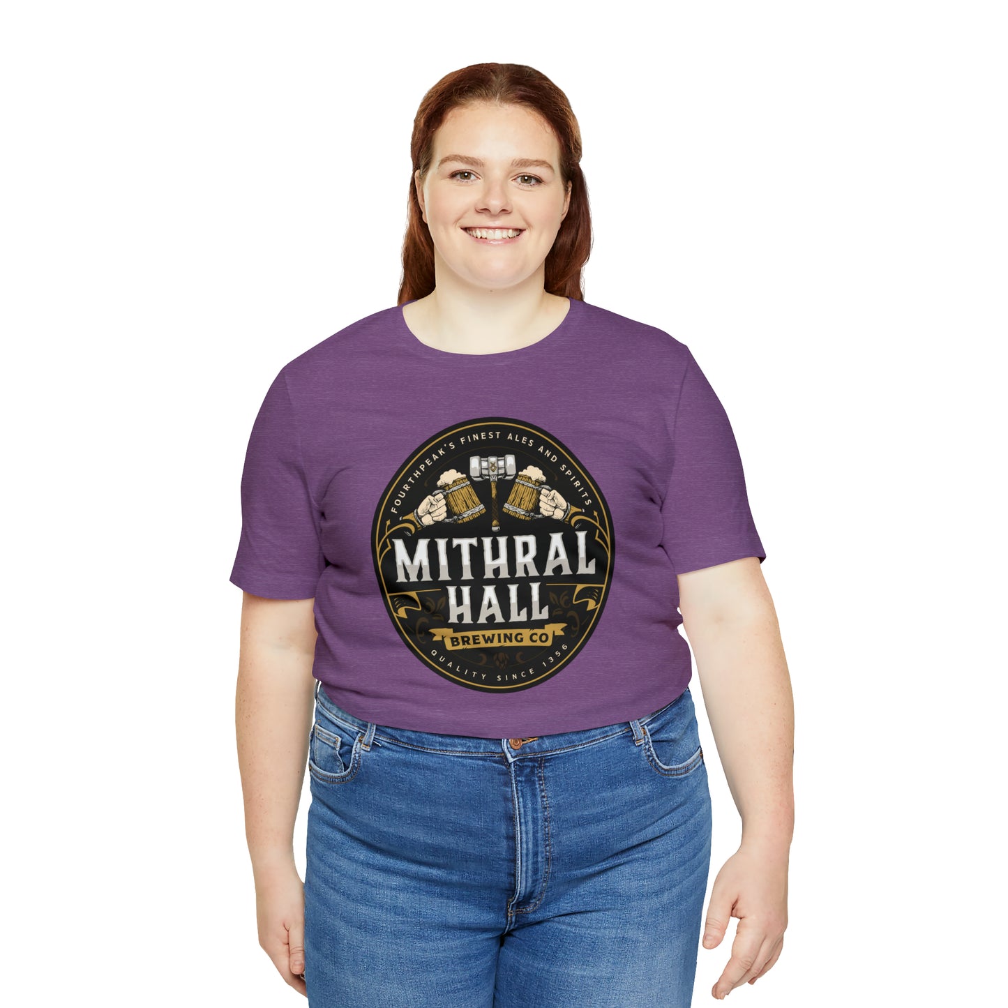 Mithral Hall | Wish You Were Here Collection | Retail Fit Fantasy Geek Cotton T-shirt