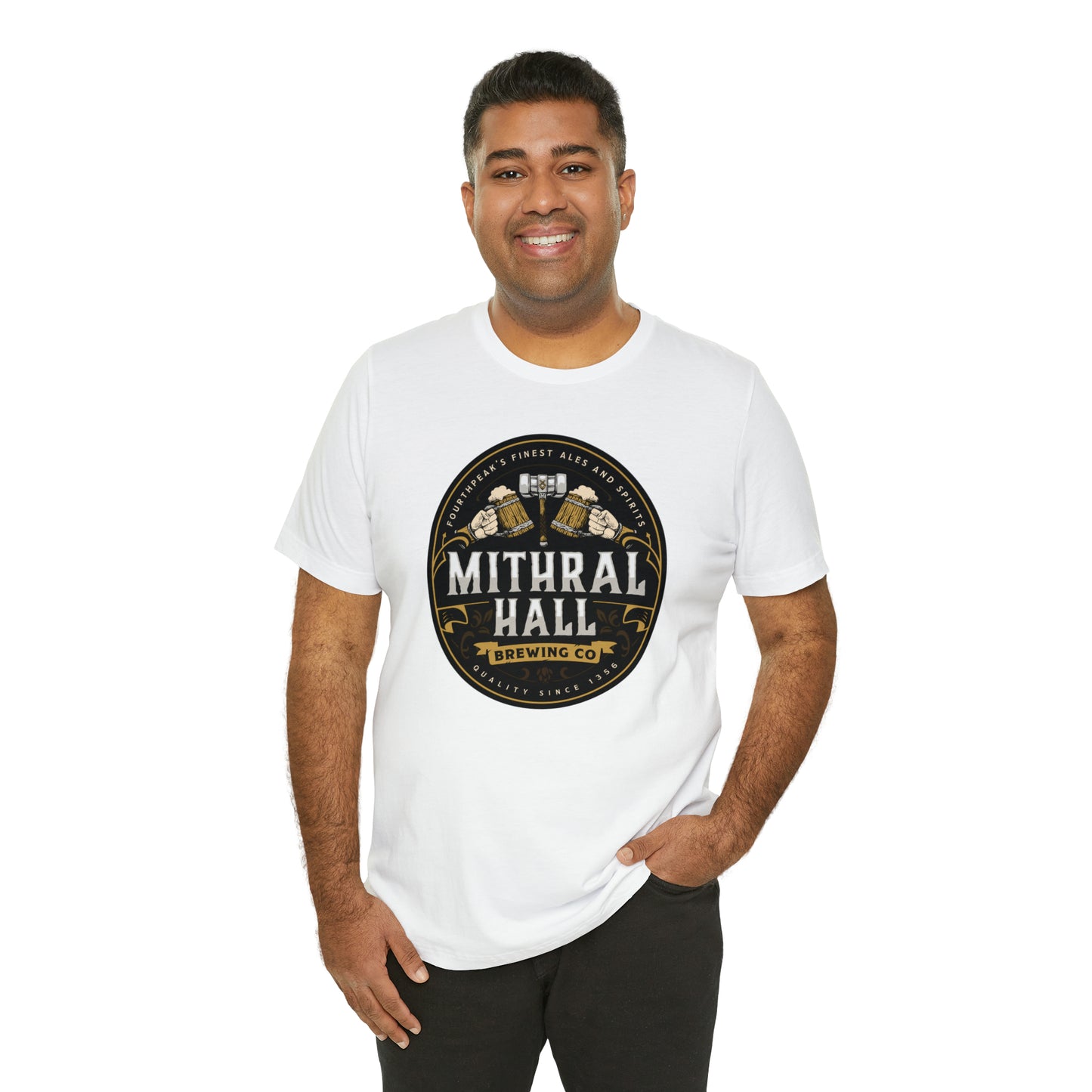 Mithral Hall | Wish You Were Here Collection | Retail Fit Fantasy Geek Cotton T-shirt