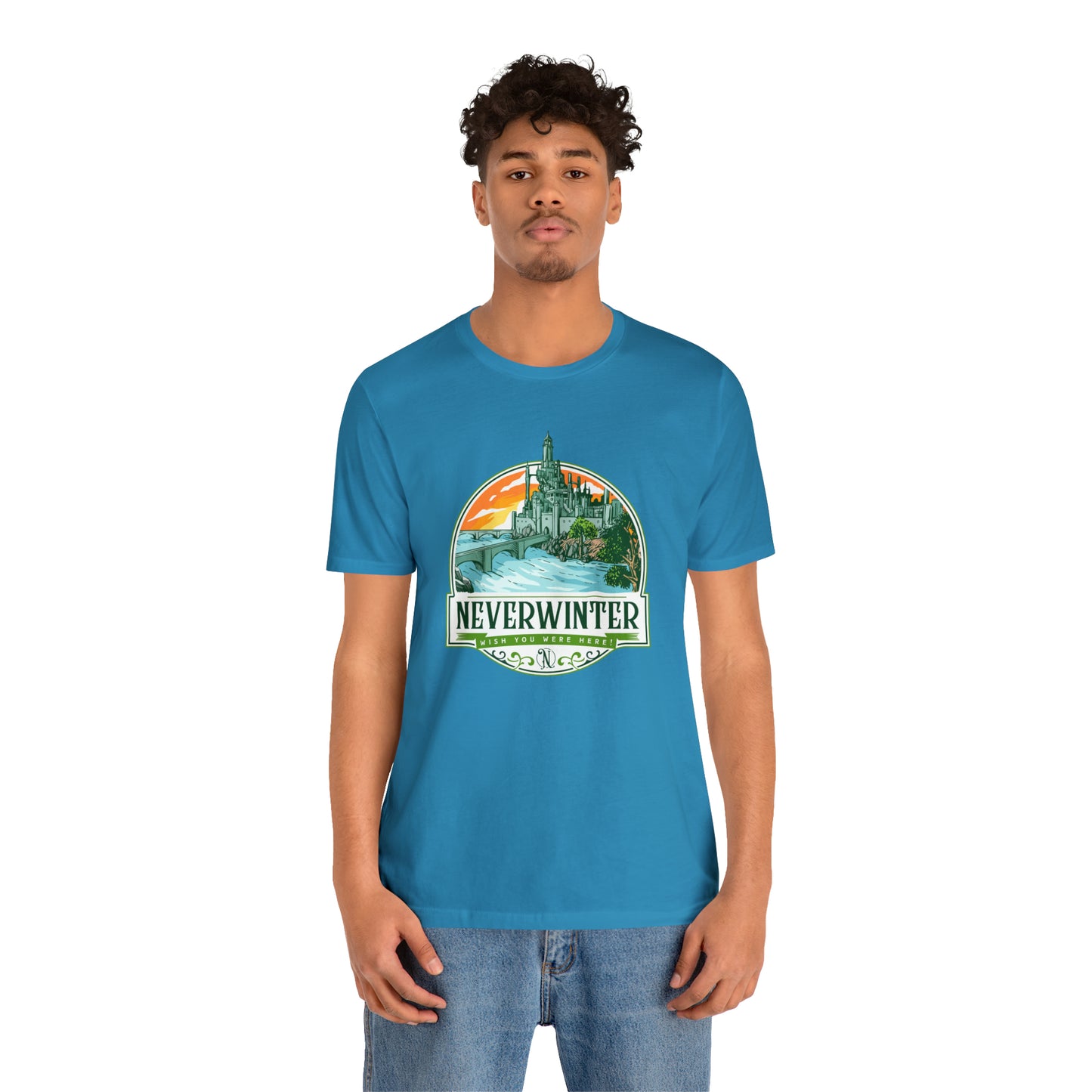 Neverwinter | Wish You Were Here Collection | Retail Fit Fantasy Geek Cotton T-shirt