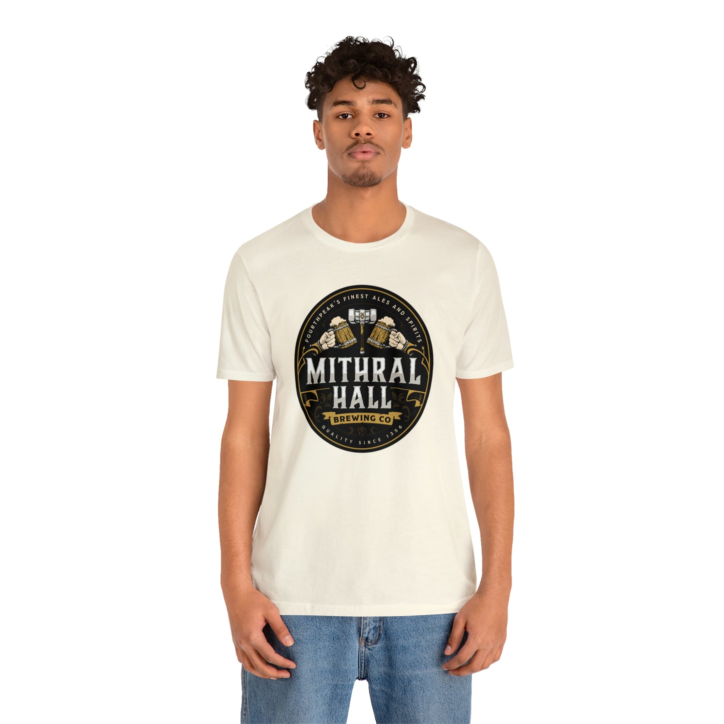 Mithral Hall | Wish You Were Here Collection | Retail Fit Fantasy Geek Cotton T-shirt