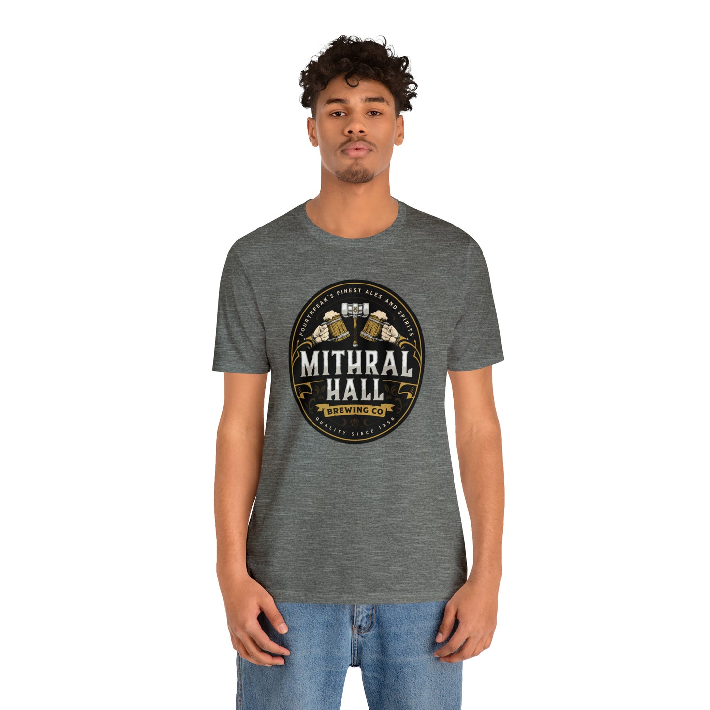 Mithral Hall | Wish You Were Here Collection | Retail Fit Fantasy Geek Cotton T-shirt