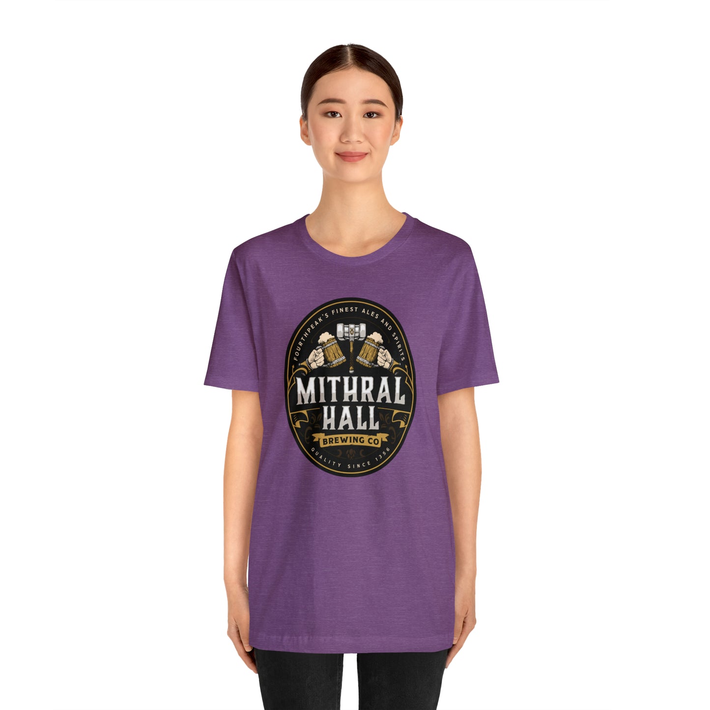 Mithral Hall | Wish You Were Here Collection | Retail Fit Fantasy Geek Cotton T-shirt