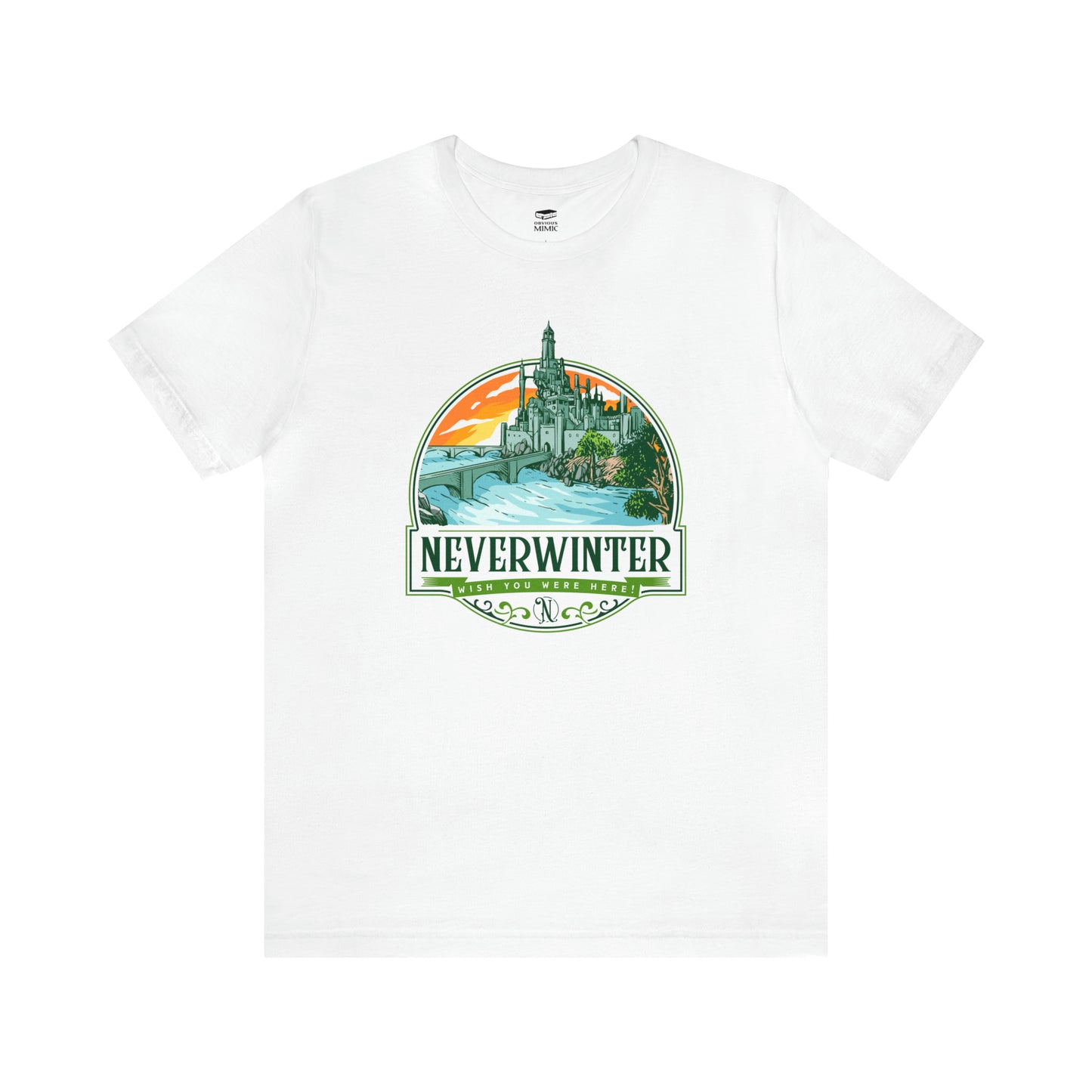 Neverwinter | Wish You Were Here Collection | Retail Fit Fantasy Geek Cotton T-shirt