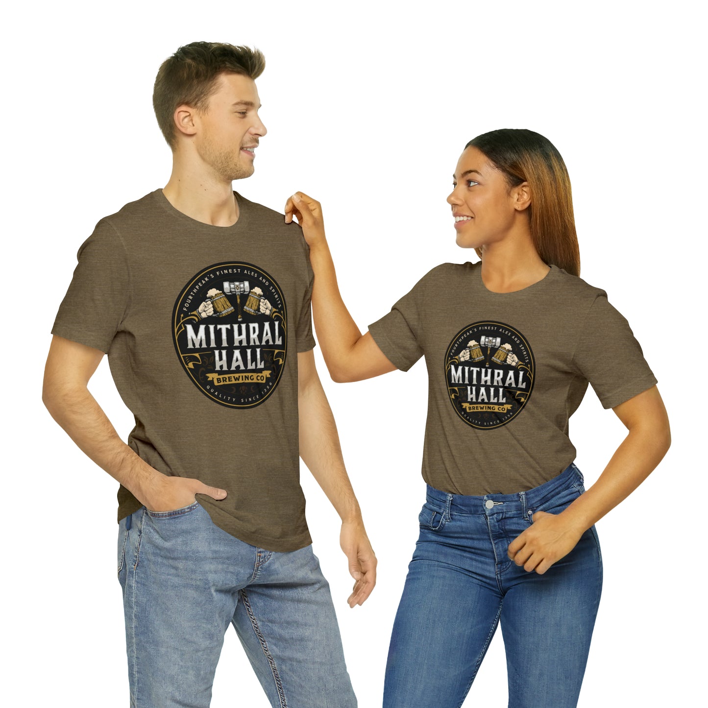 Mithral Hall | Wish You Were Here Collection | Retail Fit Fantasy Geek Cotton T-shirt