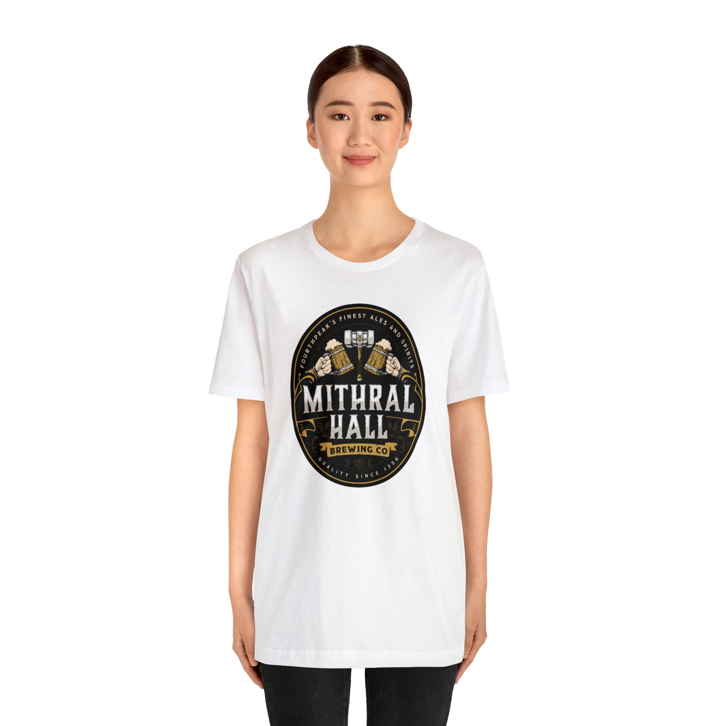 Mithral Hall | Wish You Were Here Collection | Retail Fit Fantasy Geek Cotton T-shirt