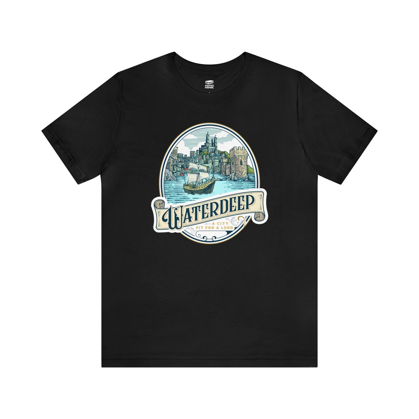Waterdeep | Wish You Were Here Collection | Retail Fit Fantasy Geek Cotton T-shirt
